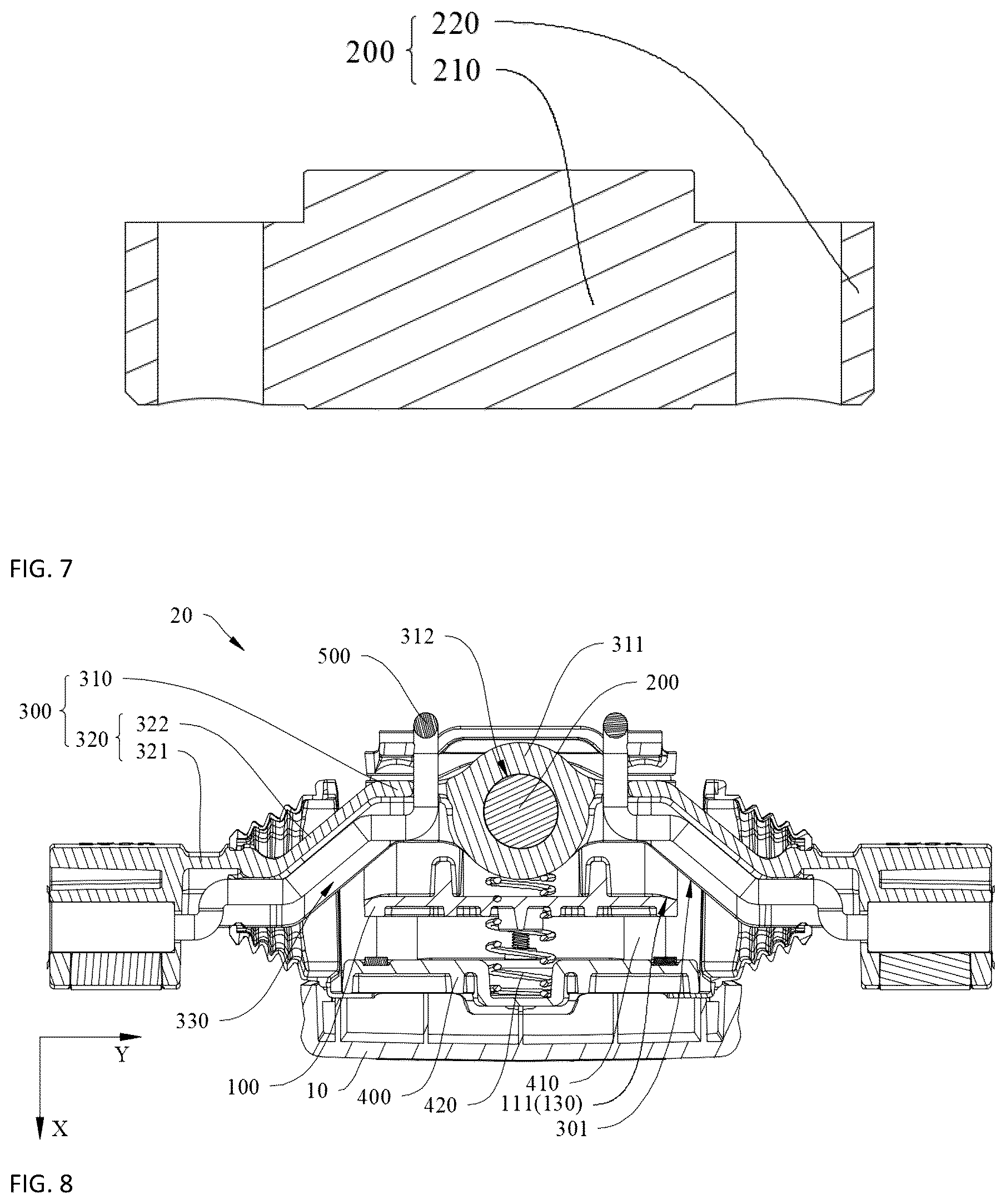 Patent US12403736 Figure 5 – Axle structure and vehicle
