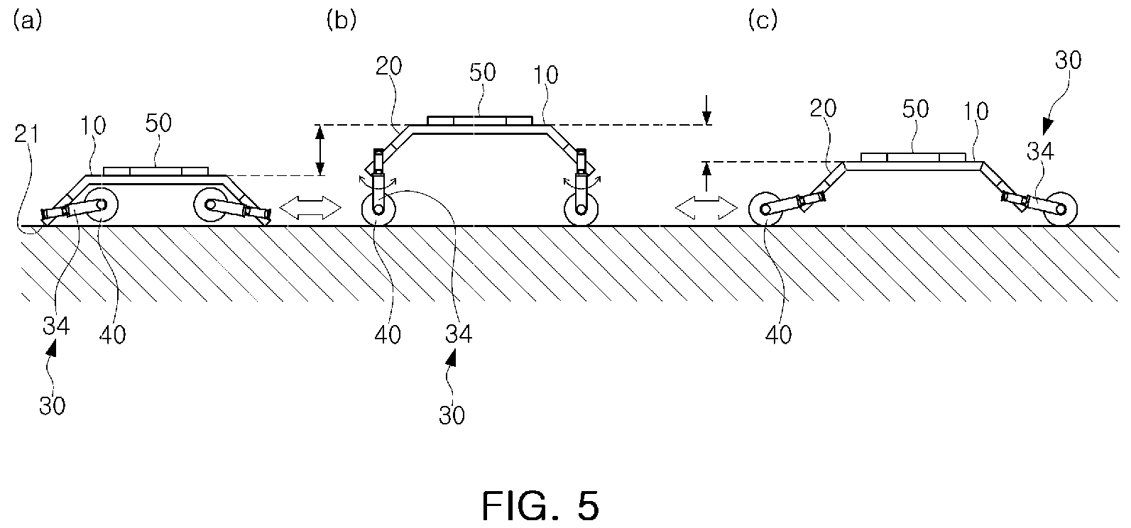 Patent US12403739 Figure 3 – Transporting robot