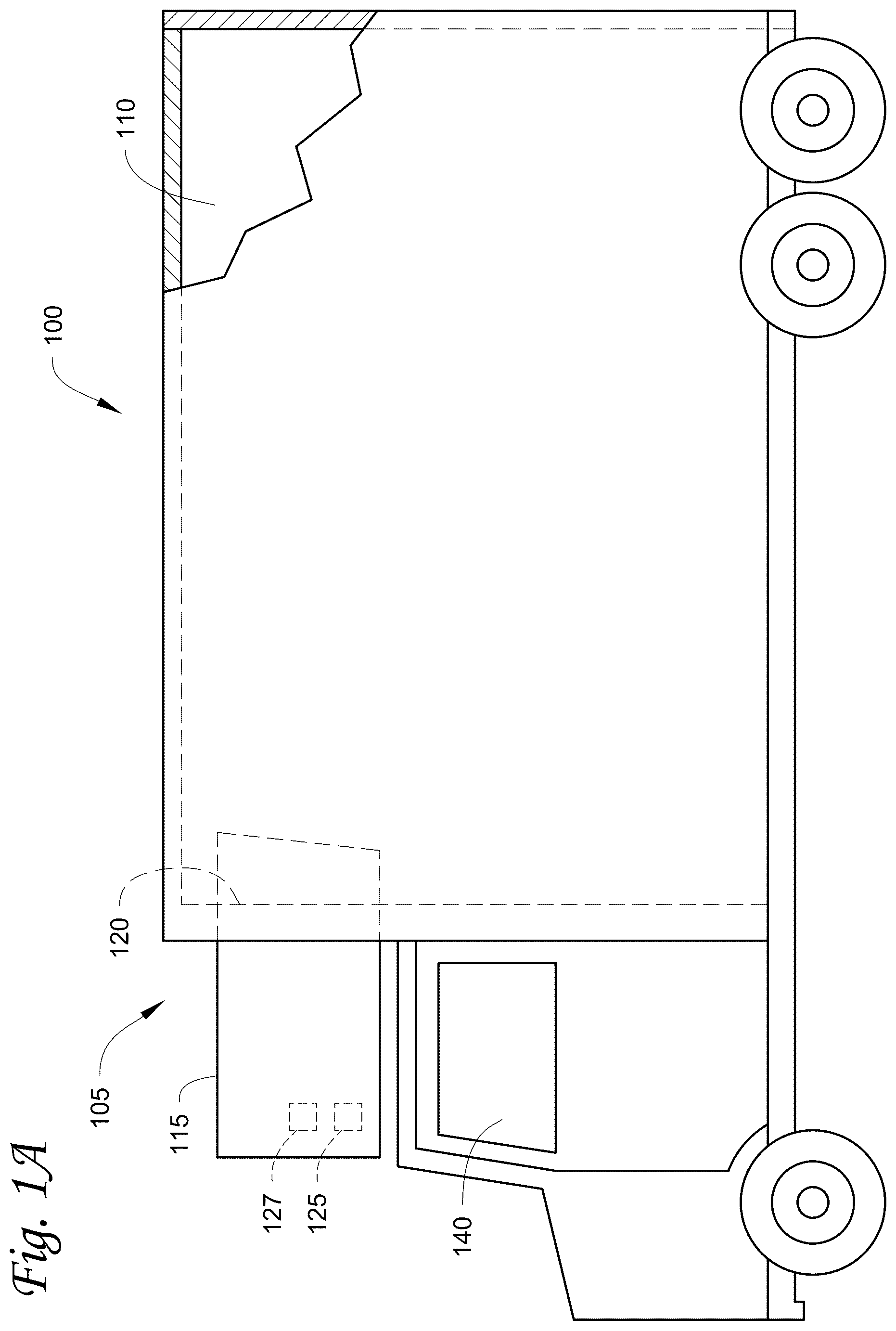 Patent US12403748 Figure 1 – Method and system of providing variable sound control of a transport climate control system