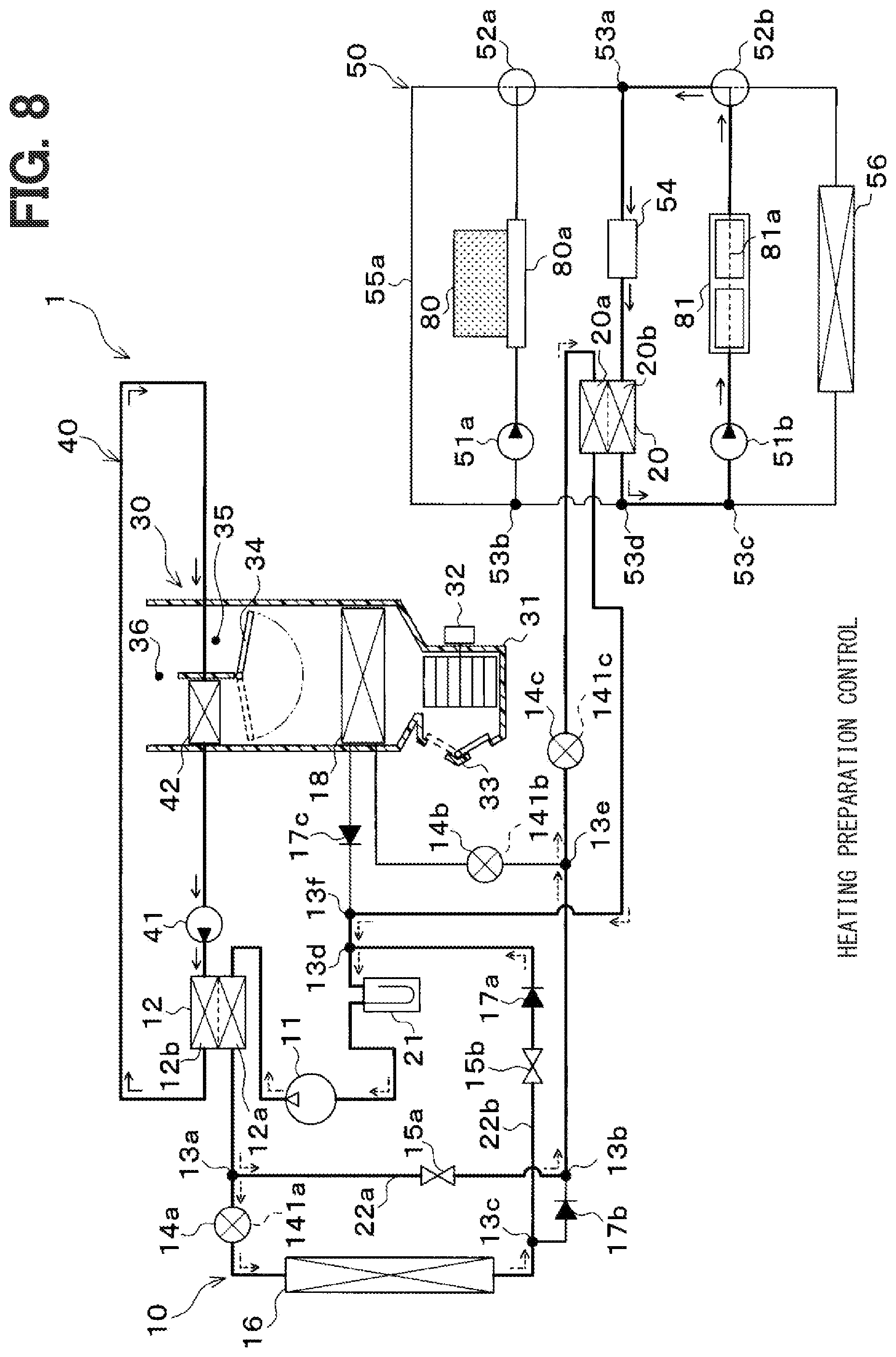 Patent US12403749 Figure 8 – Air conditioner