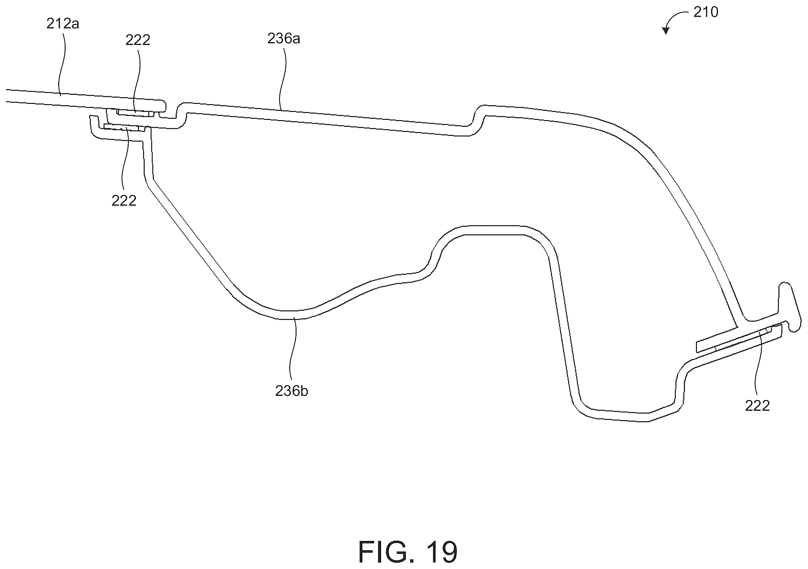 Patent US12403750 Figure 17 – Glass roof panel assembly for vehicle roof