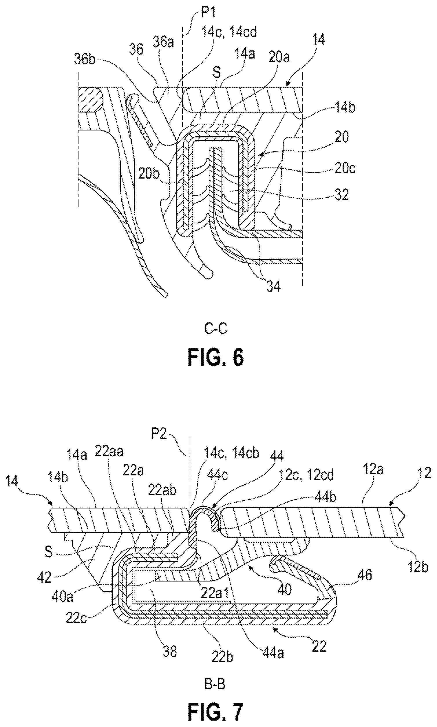 Patent US12403755 Figure 3 – Encapsulated fixed window module for a motor vehicle