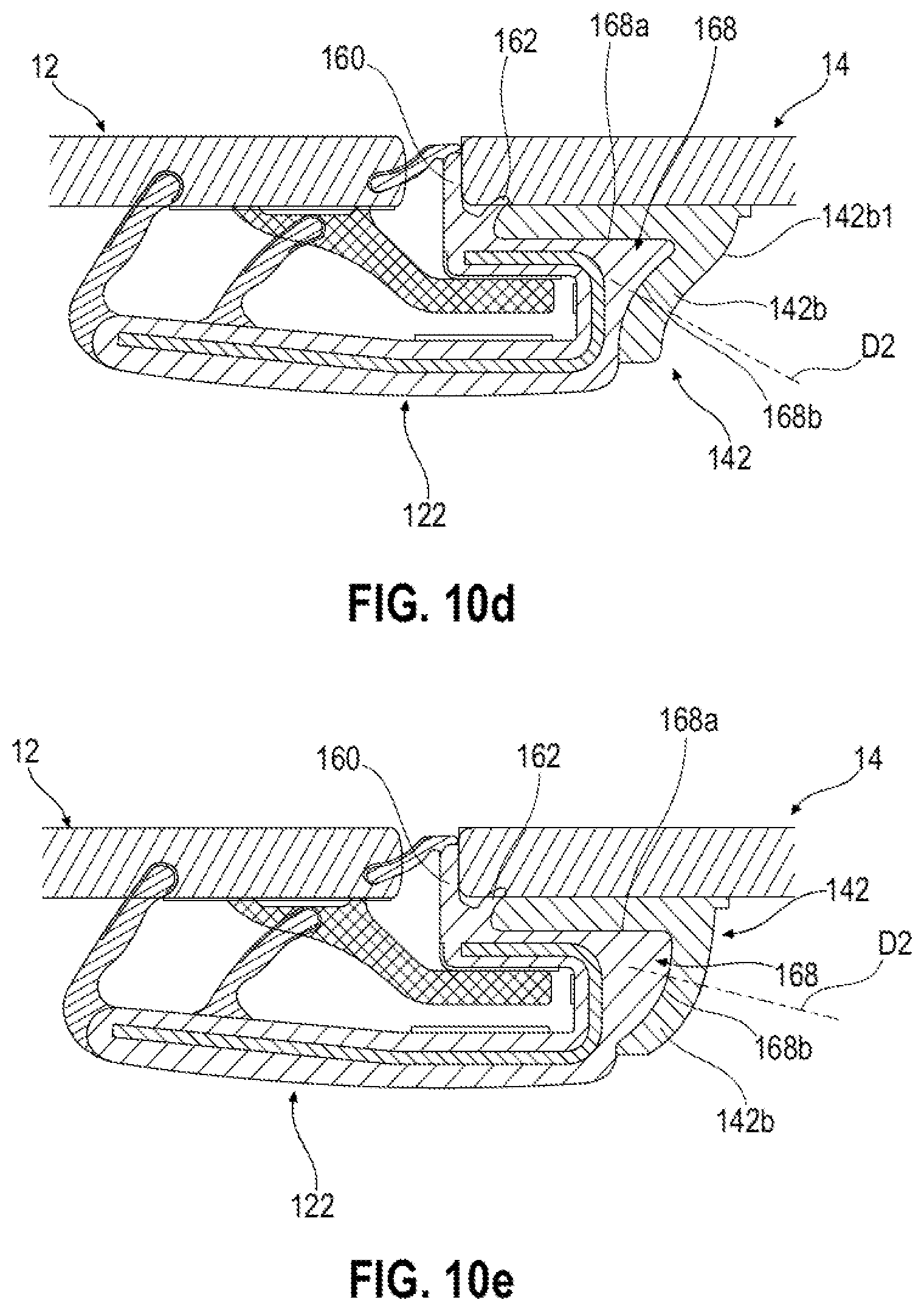 Patent US12403755 Figure 7 – Encapsulated fixed window module for a motor vehicle