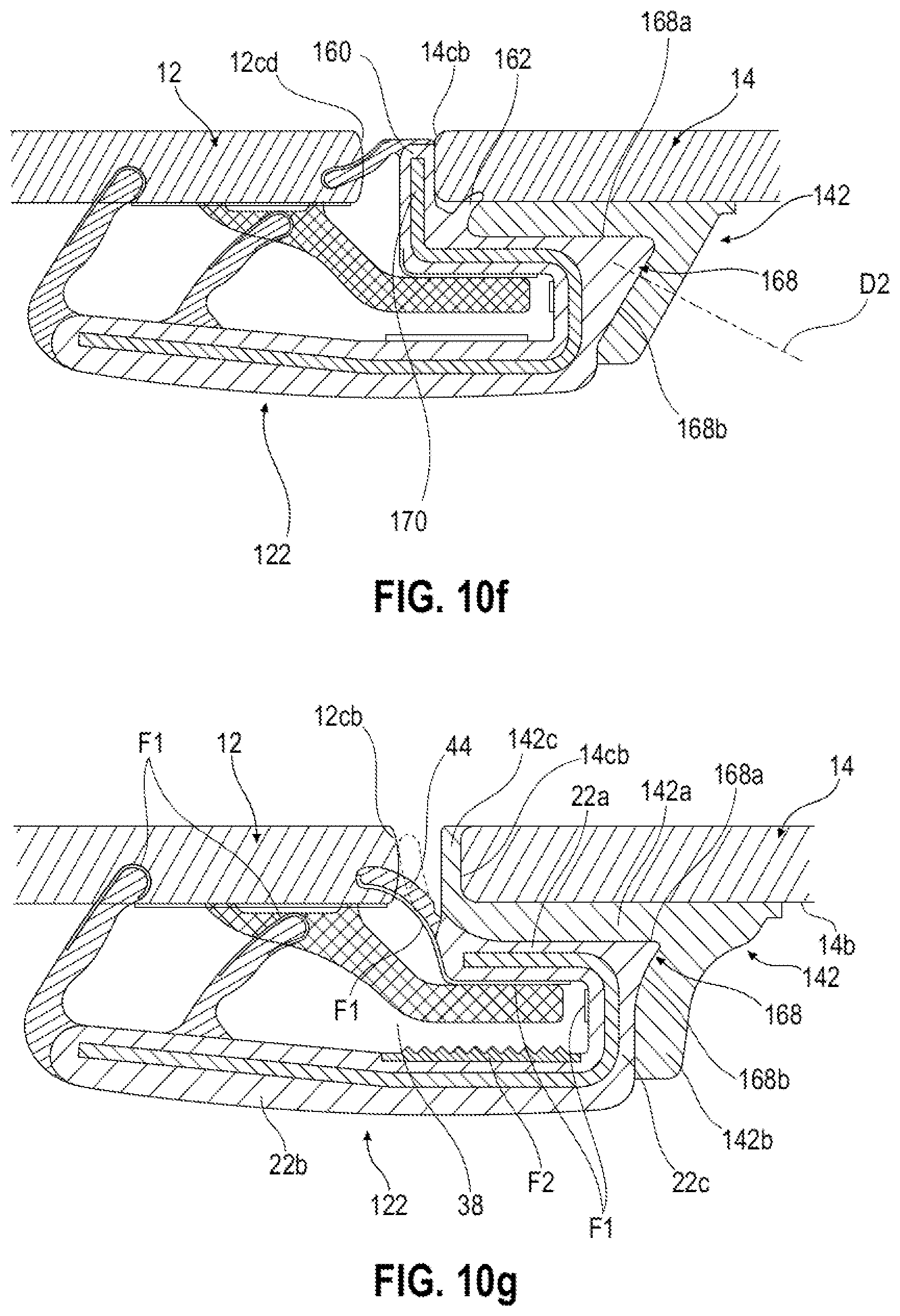 Patent US12403755 Figure 8 – Encapsulated fixed window module for a motor vehicle