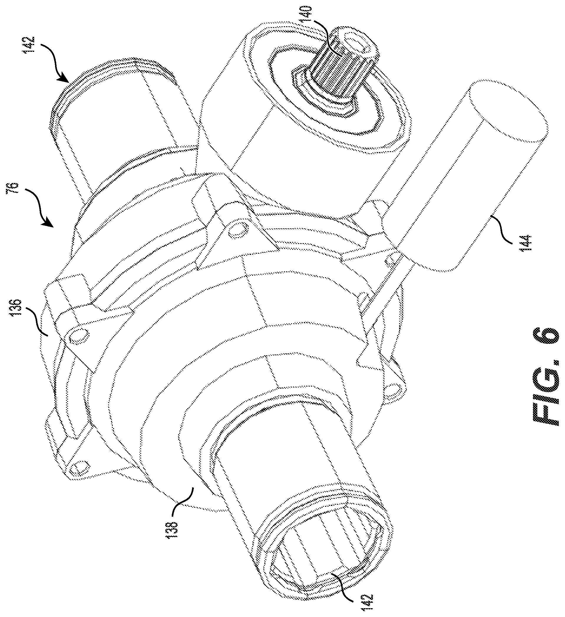 Patent US12403764 Figure 6 – Controllable differential system and vehicle having the controllable differential system