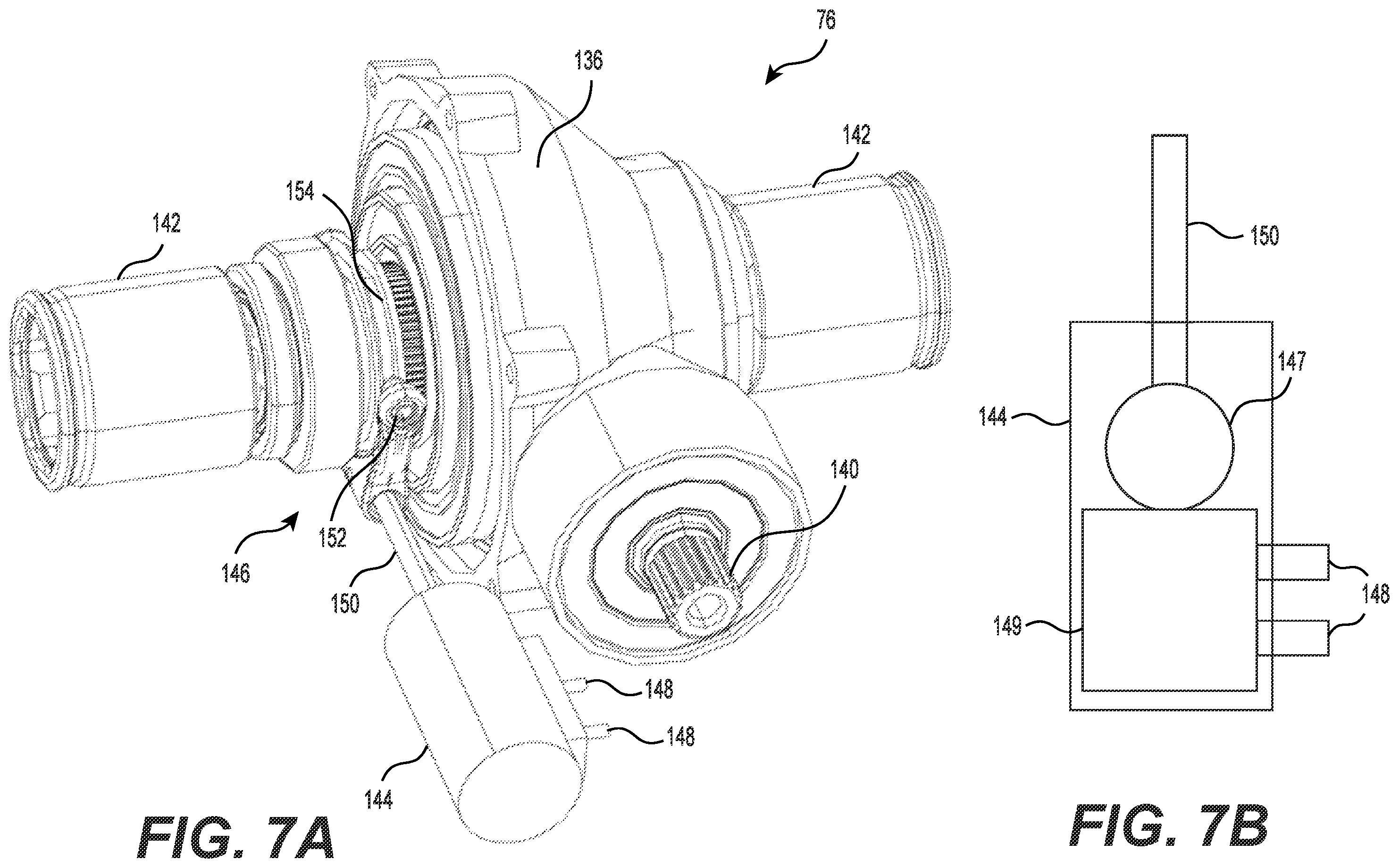 Patent US12403764 Figure 7 – Controllable differential system and vehicle having the controllable differential system