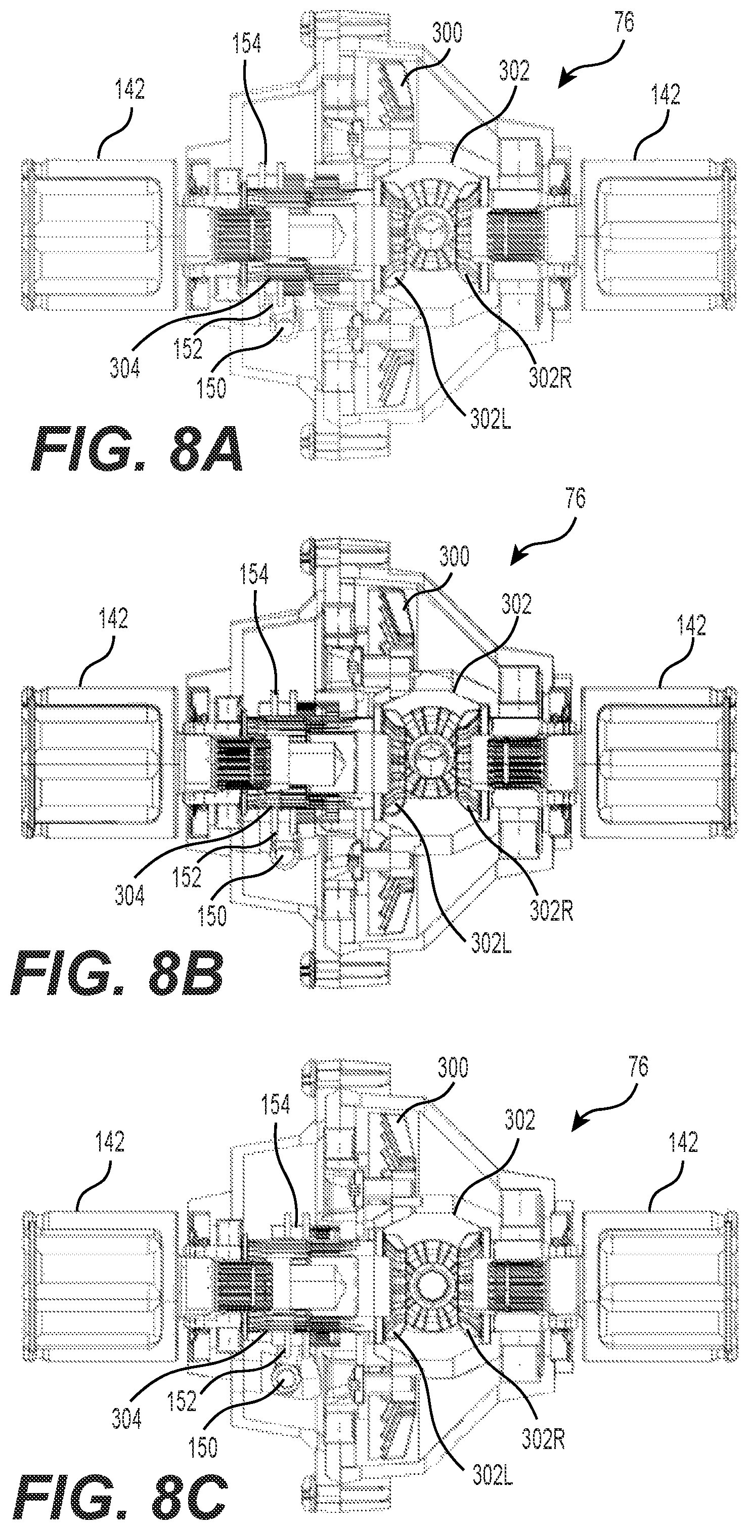 Patent US12403764 Figure 8 – Controllable differential system and vehicle having the controllable differential system