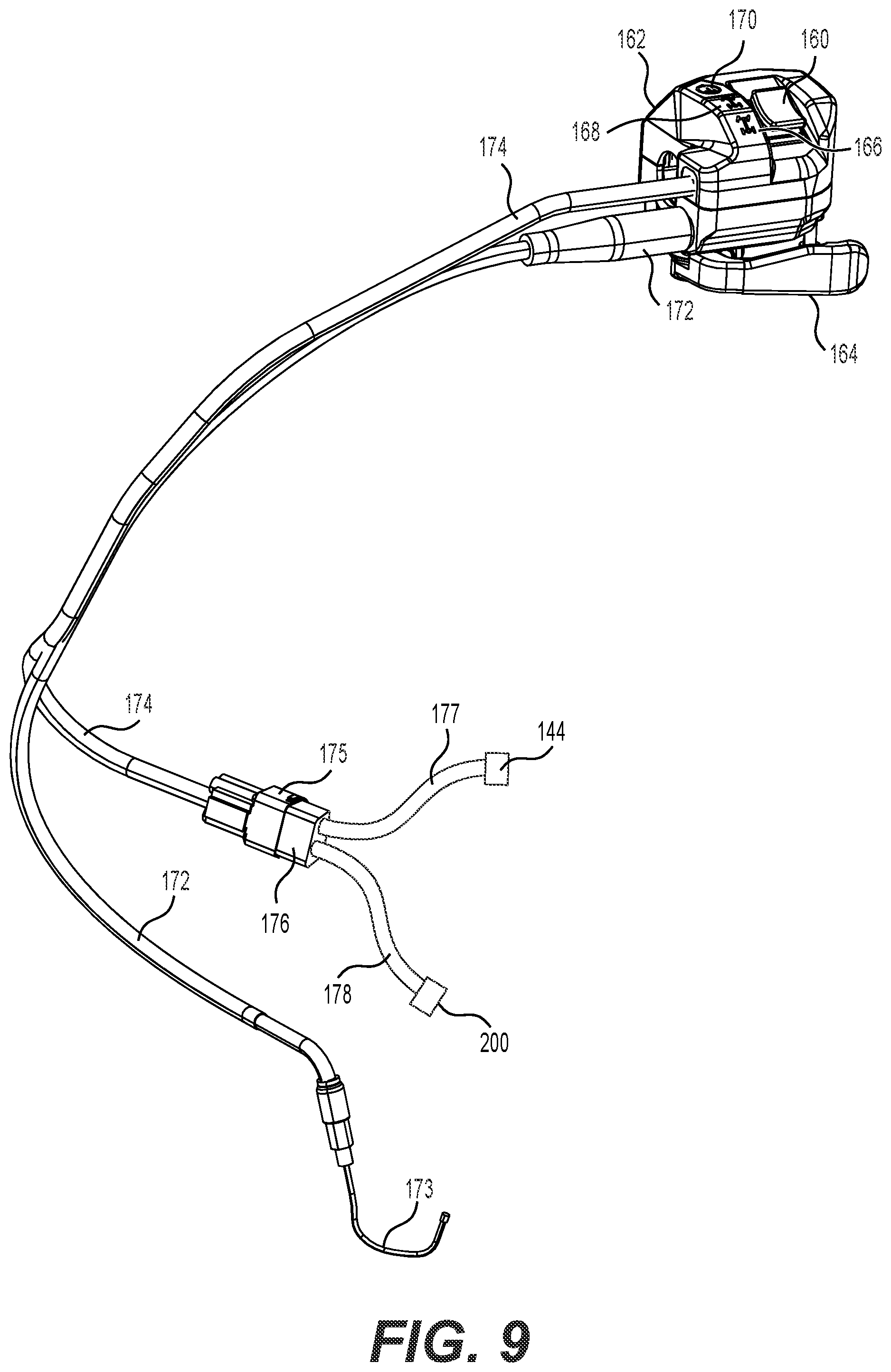Patent US12403764 Figure 9 – Controllable differential system and vehicle having the controllable differential system