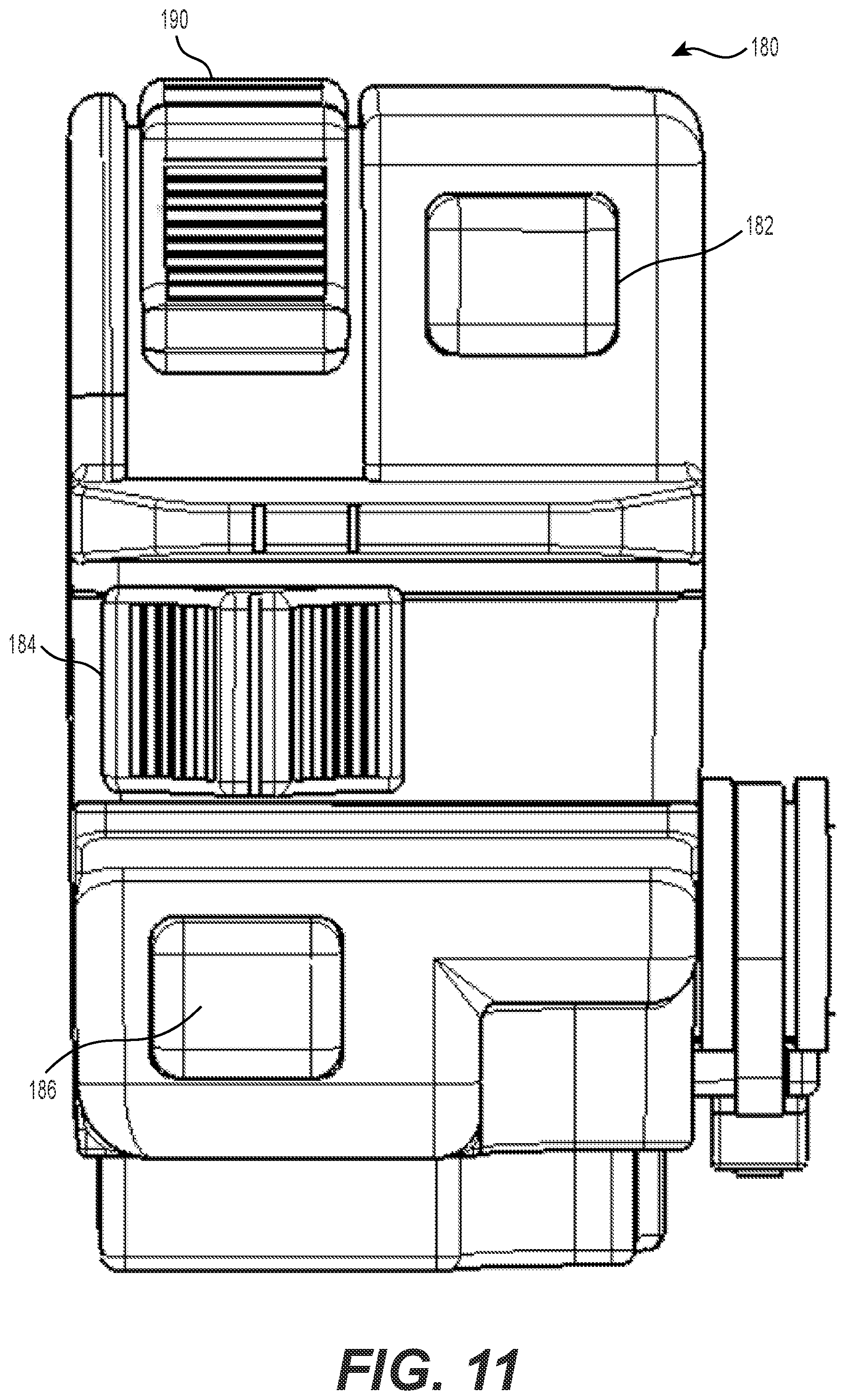 Patent US12403764 Figure 11 – Controllable differential system and vehicle having the controllable differential system