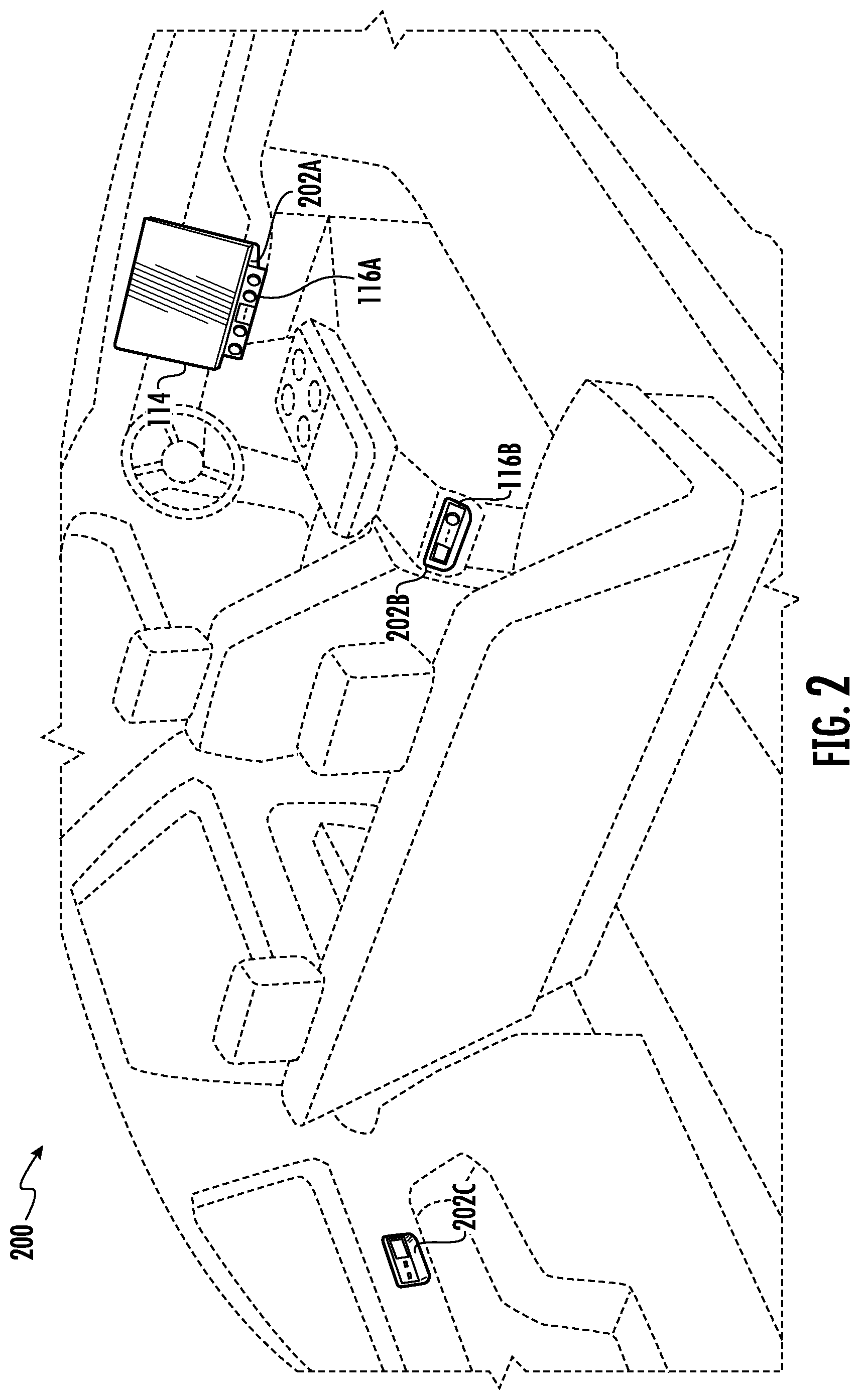 Patent US12403769 Figure 2 – Modular vehicle HMI