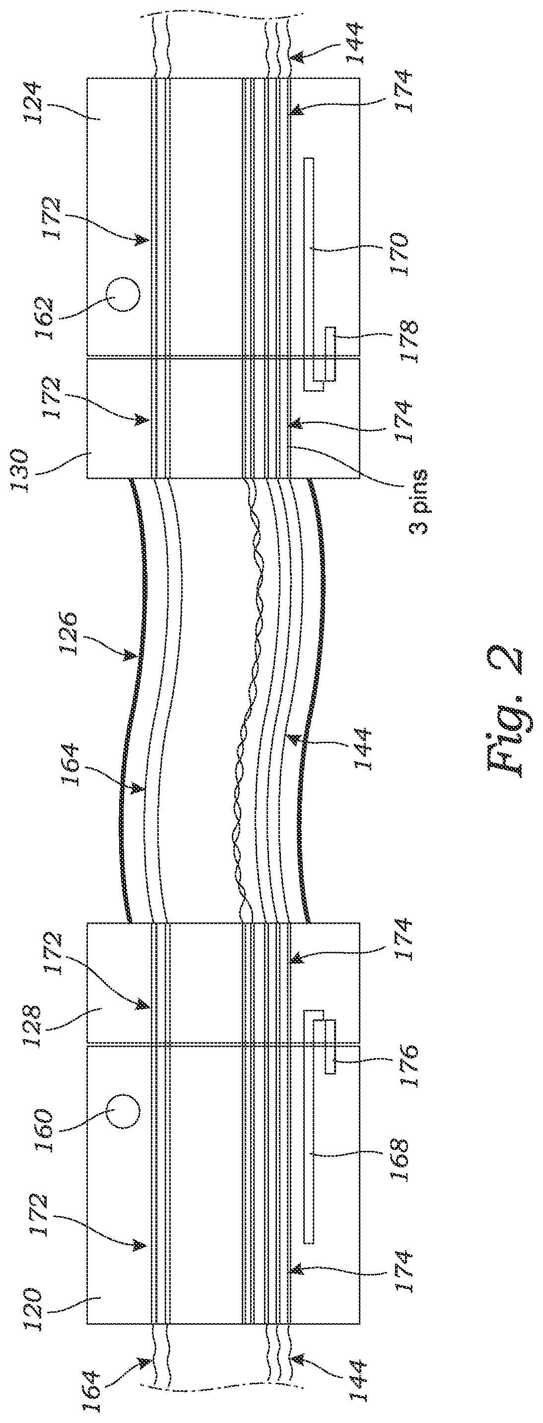 Patent US12403782 Figure 2 – Power charging system and control system for towing vehicle and towed vehicle connectable to towing vehicle