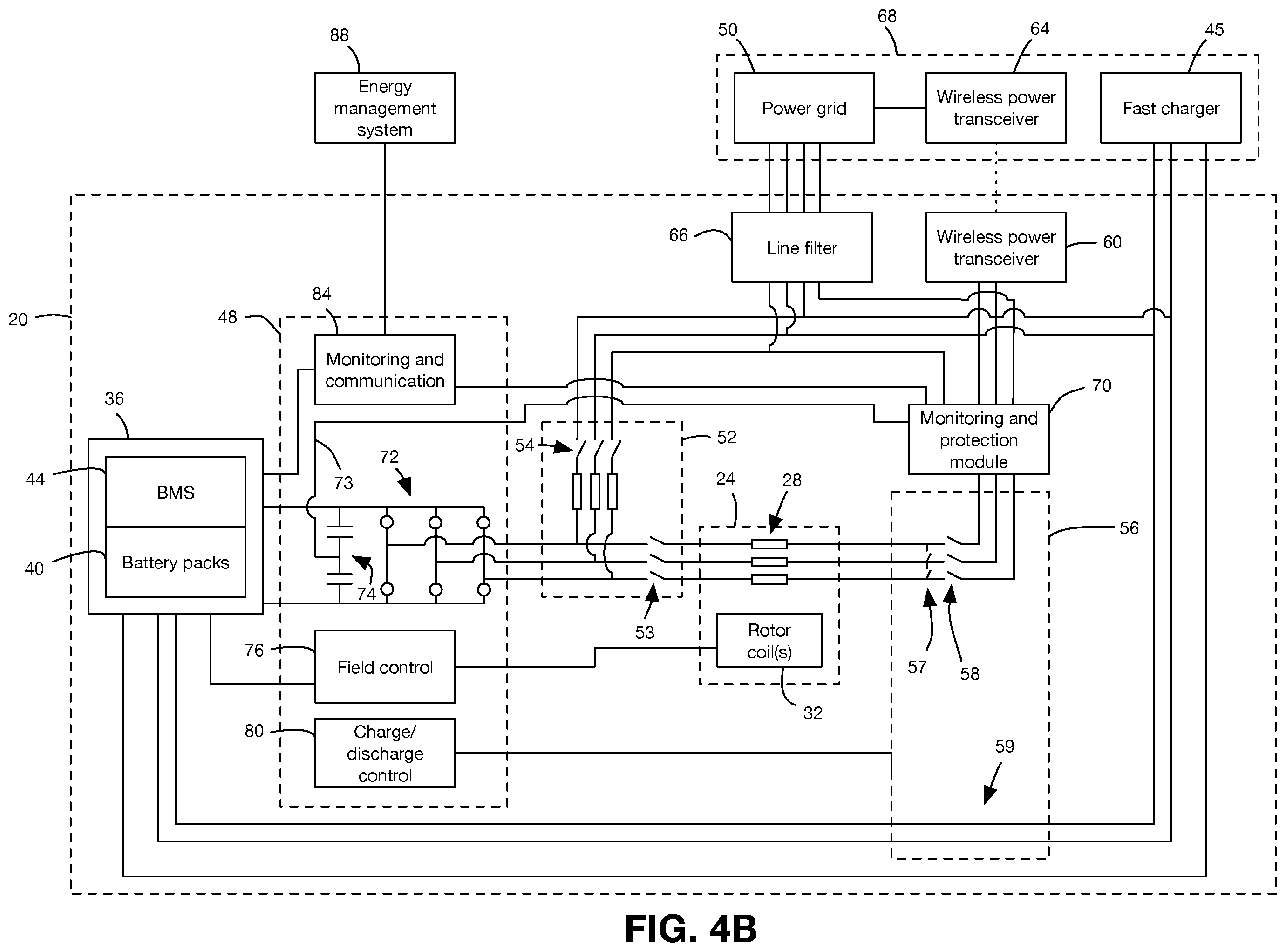 Patent US12403783 Figure 7 – Charging system and method of using same