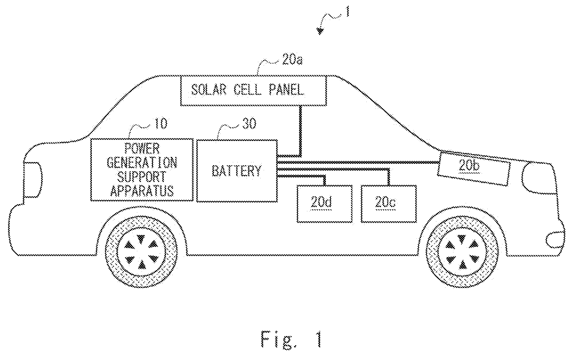 Patent US12403788 — Power generation support system — Figure 1