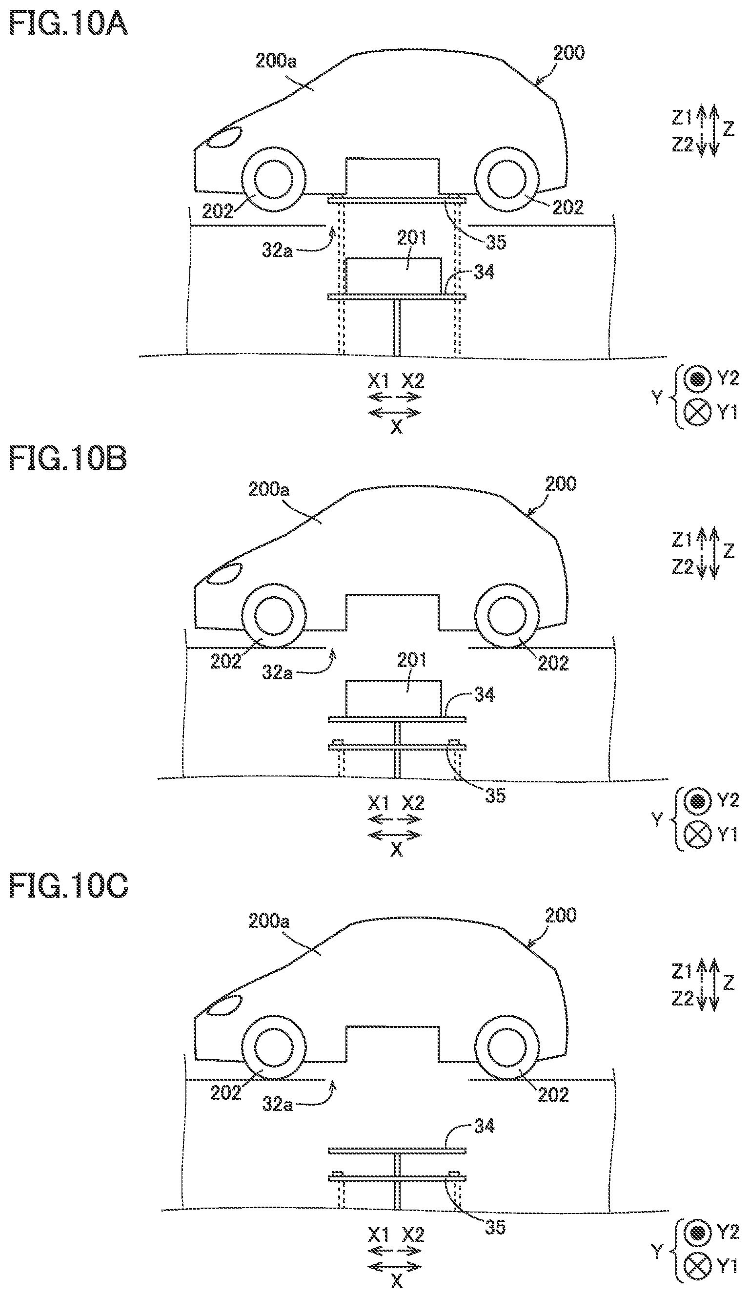 Patent US12403792 Figure 10 – Battery replacement apparatus and battery replacement method