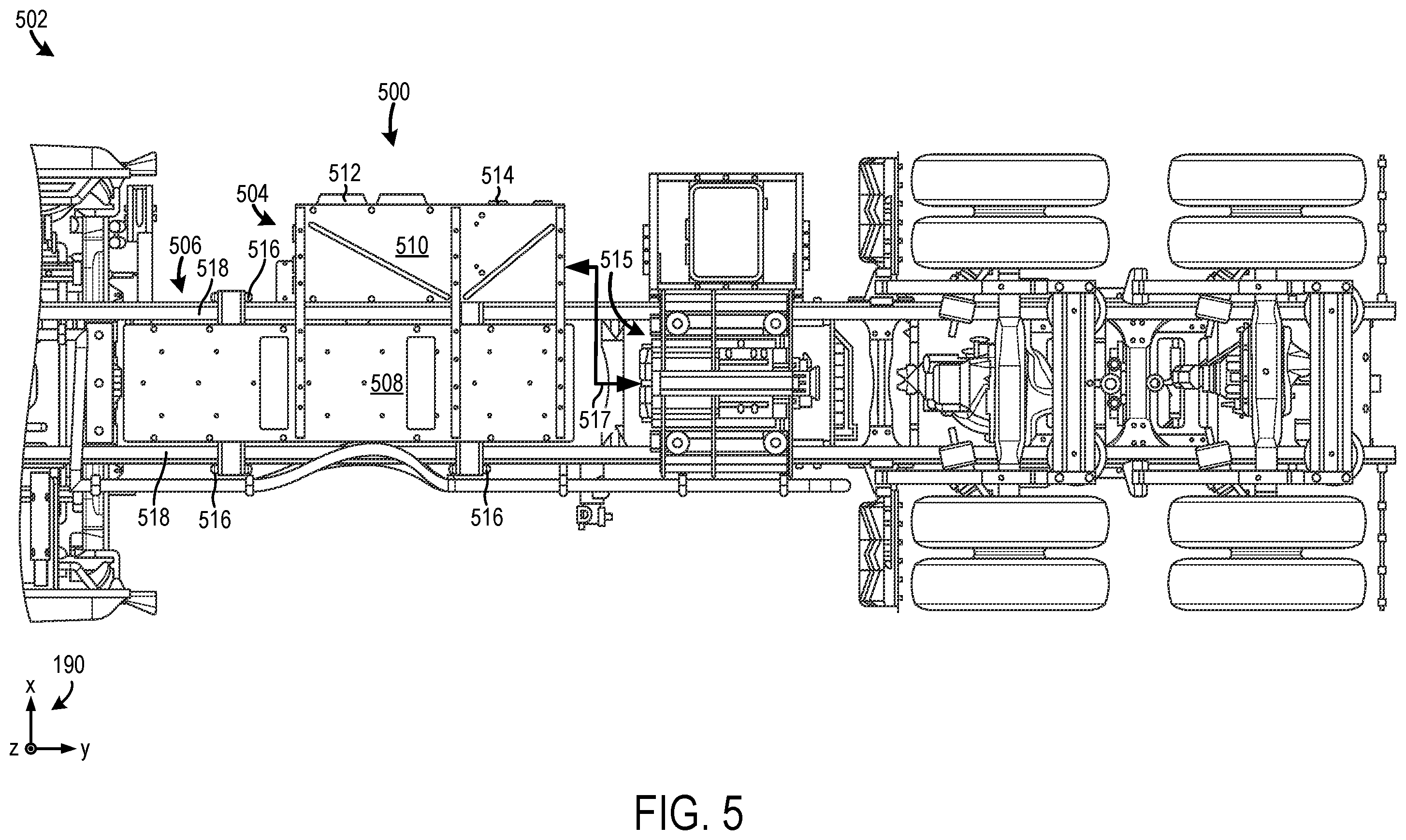 Patent US12403794 Figure 4 – Electric vehicle battery unit and battery unit installation method