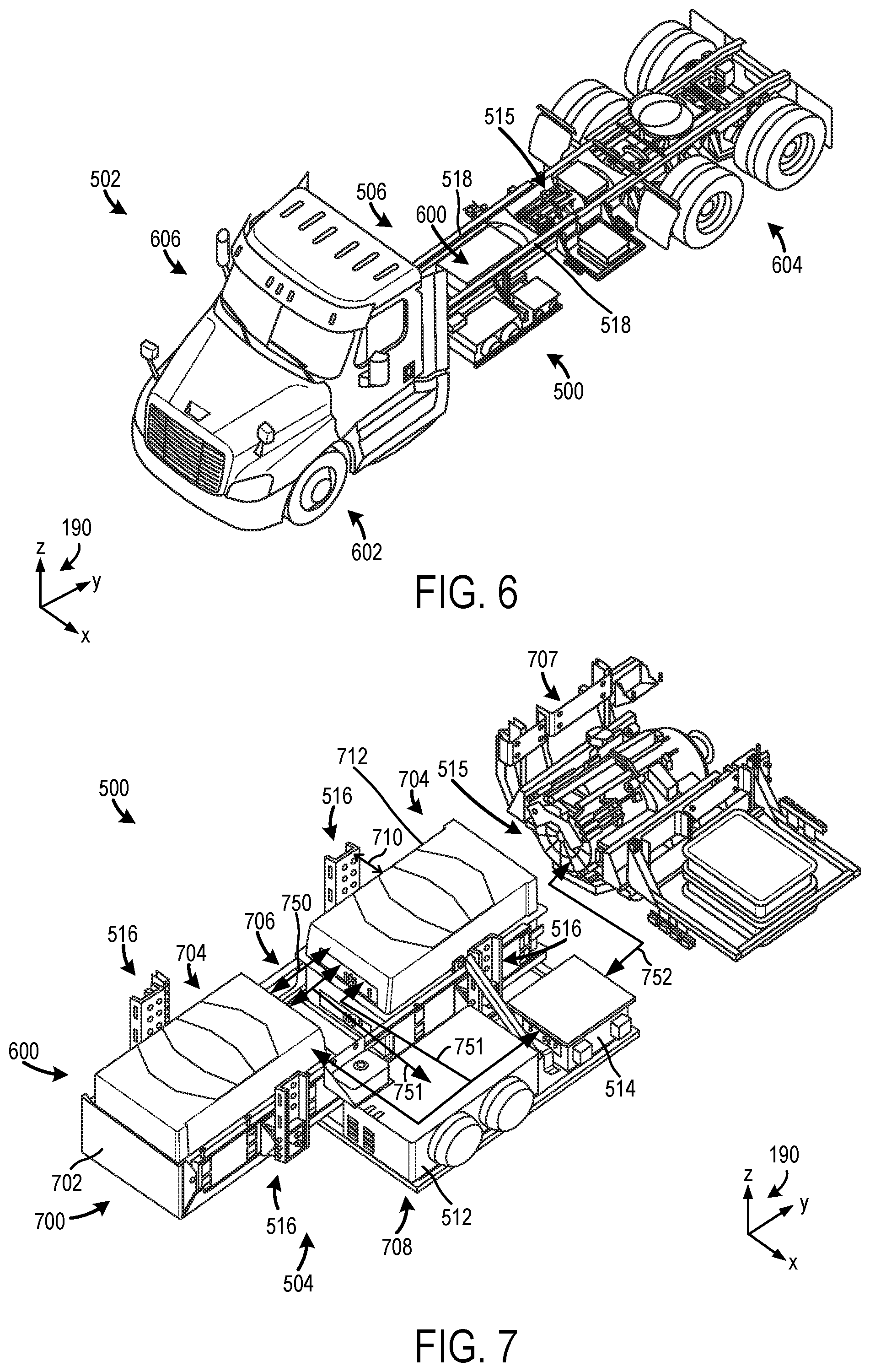 Patent US12403794 Figure 5 – Electric vehicle battery unit and battery unit installation method