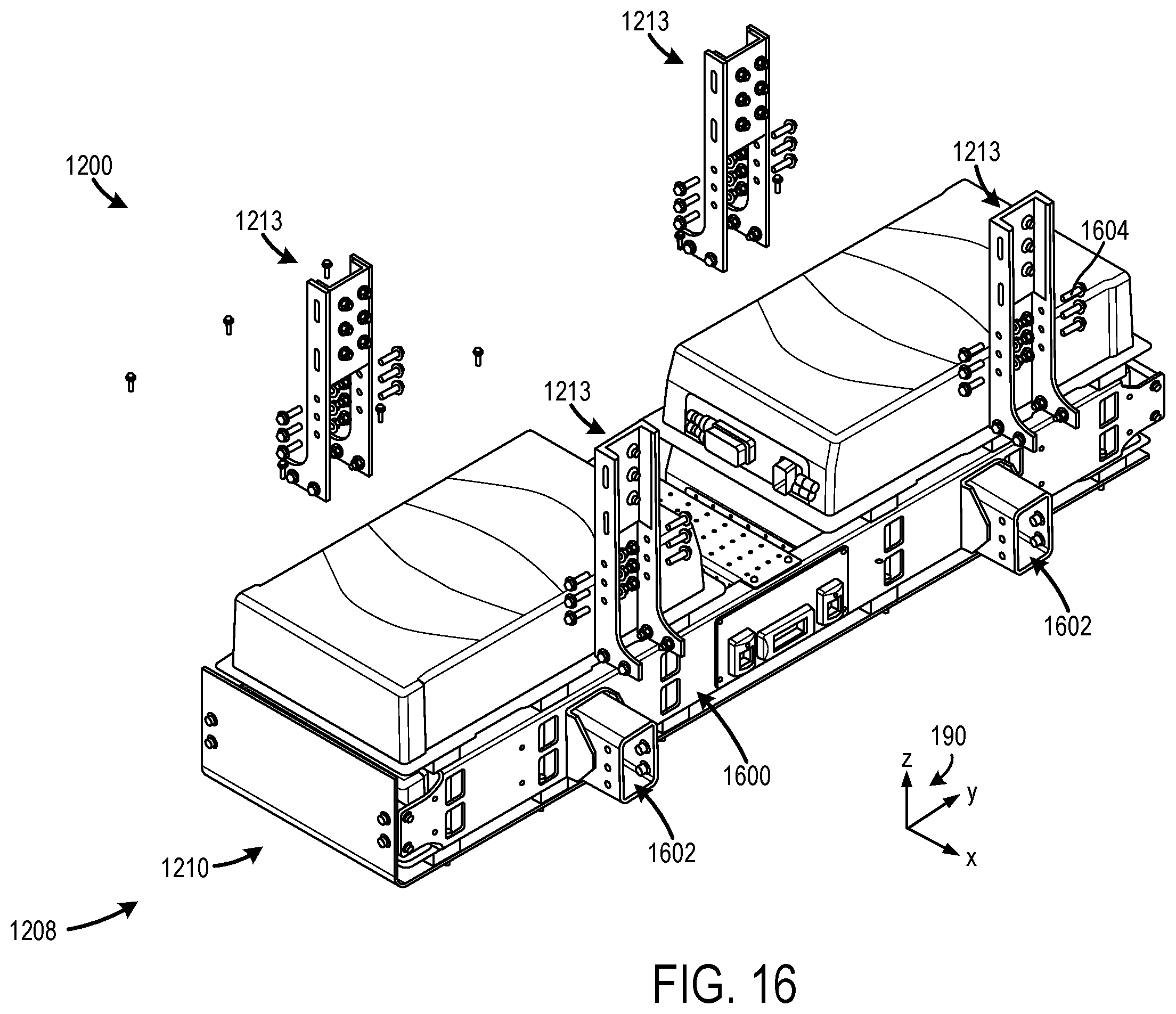 Patent US12403794 Figure 10 – Electric vehicle battery unit and battery unit installation method
