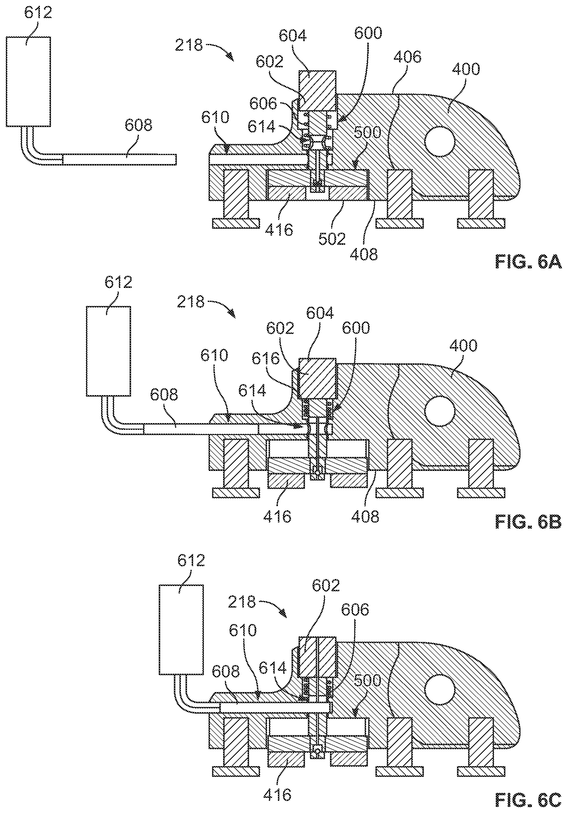 Patent US12403795 Figure 5 – Seat fittings for attaching seats to seat tracks in a vehicle and related systems and methods
