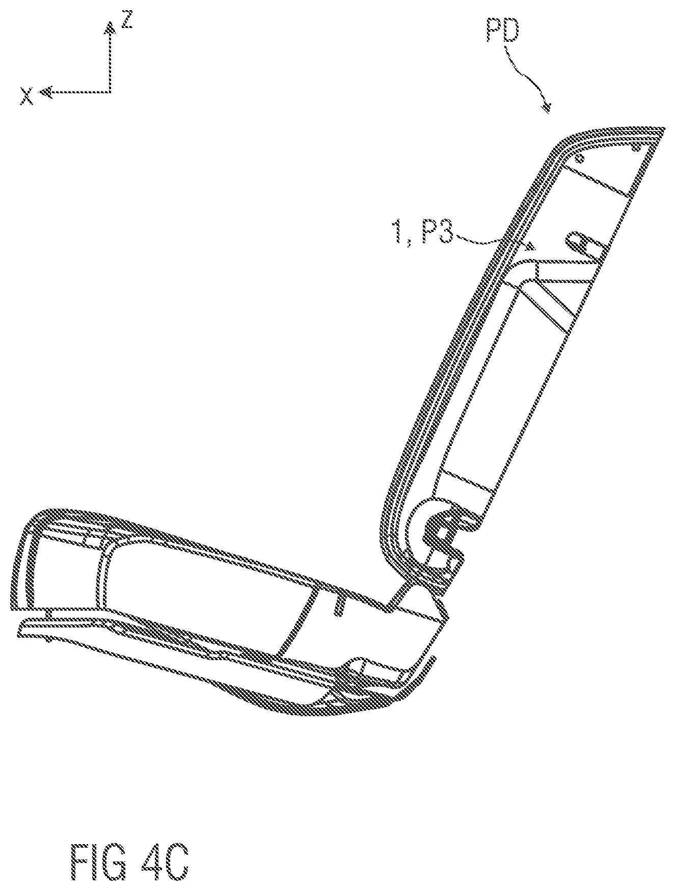 Patent US12403799 Figure 6 – Suspension device, backrest and seat arrangement