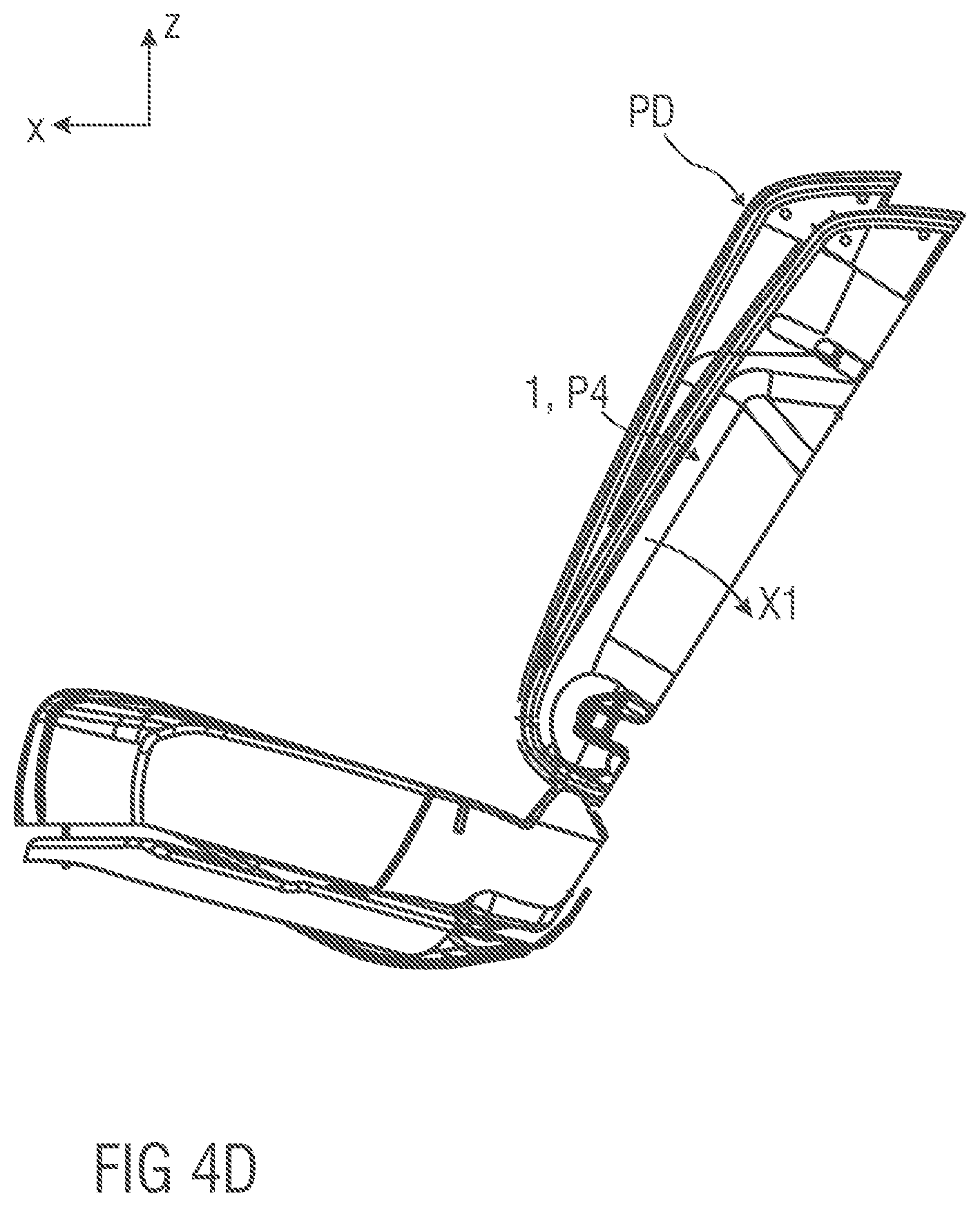 Patent US12403799 Figure 7 – Suspension device, backrest and seat arrangement