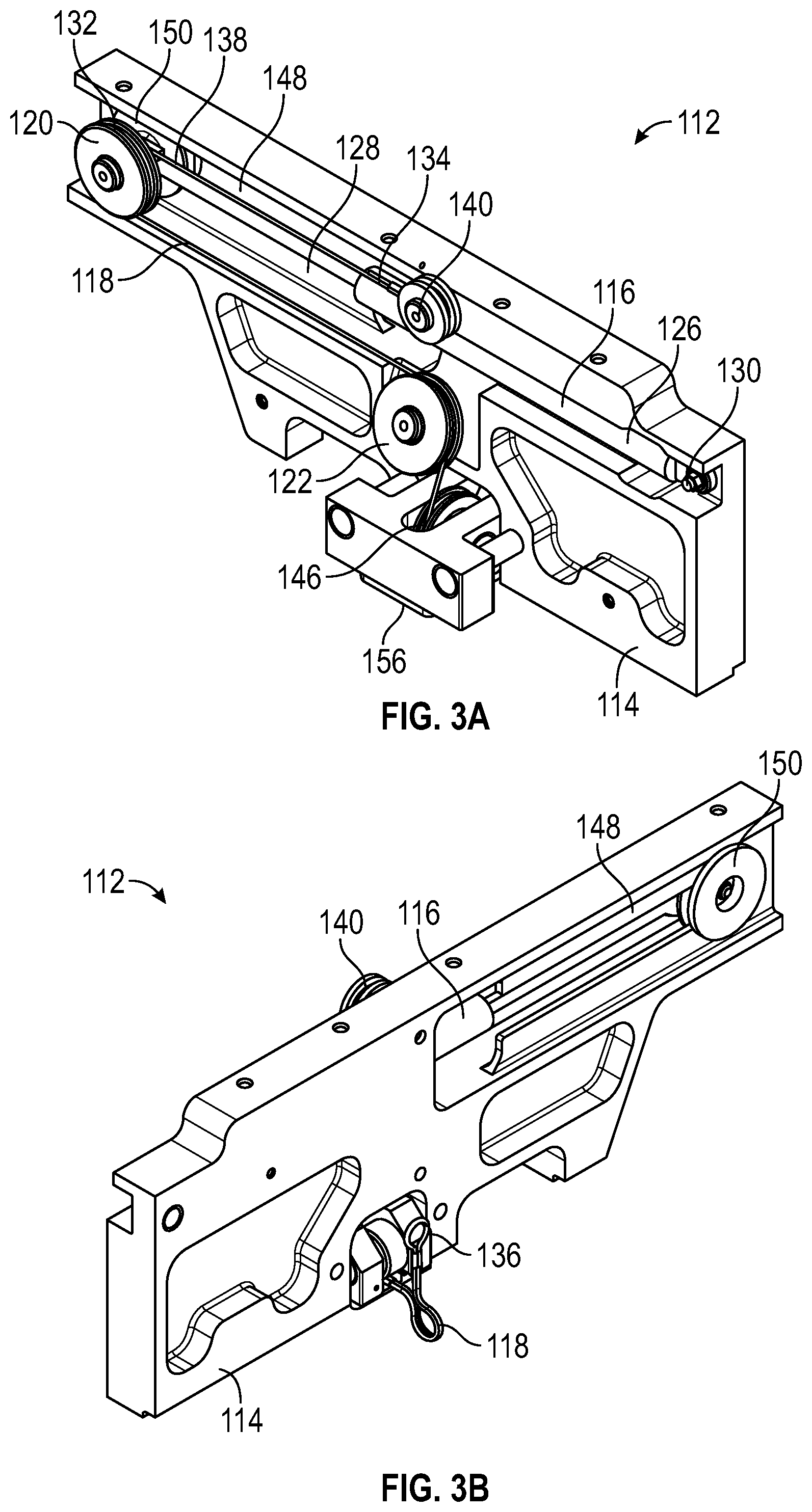 Patent US12403804 Figure 3 – Armrest control mechanism for passenger seat