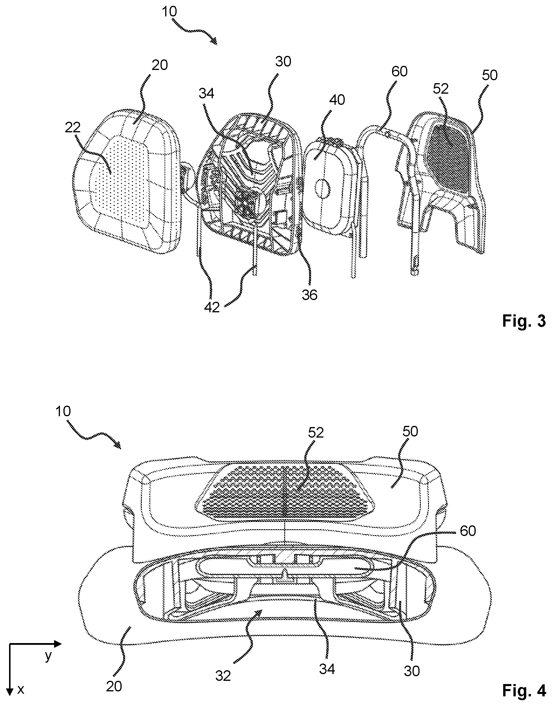 Patent US12403806 Figure 2 – Head restraint for a vehicle seat, and vehicle seat