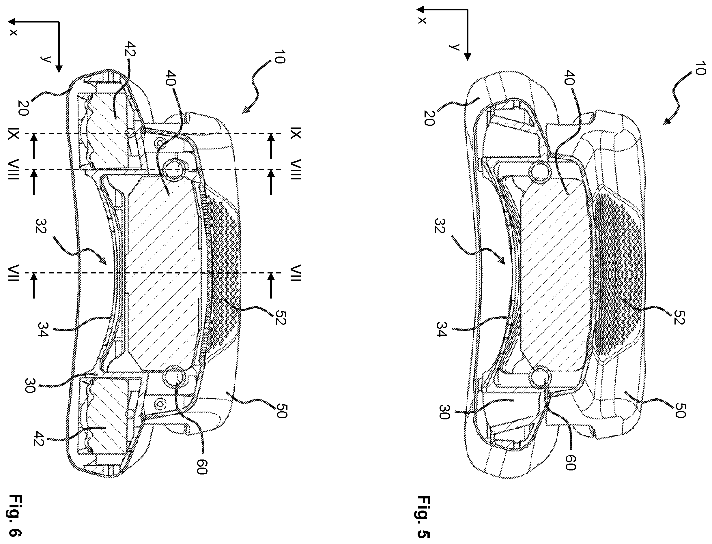 Patent US12403806 Figure 3 – Head restraint for a vehicle seat, and vehicle seat