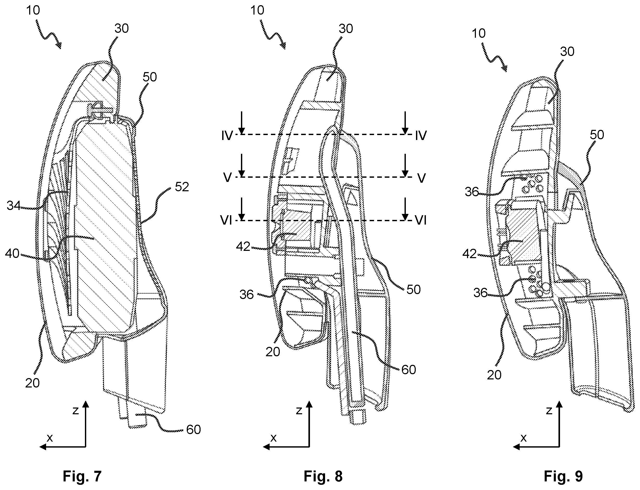 Patent US12403806 Figure 5 – Head restraint for a vehicle seat, and vehicle seat