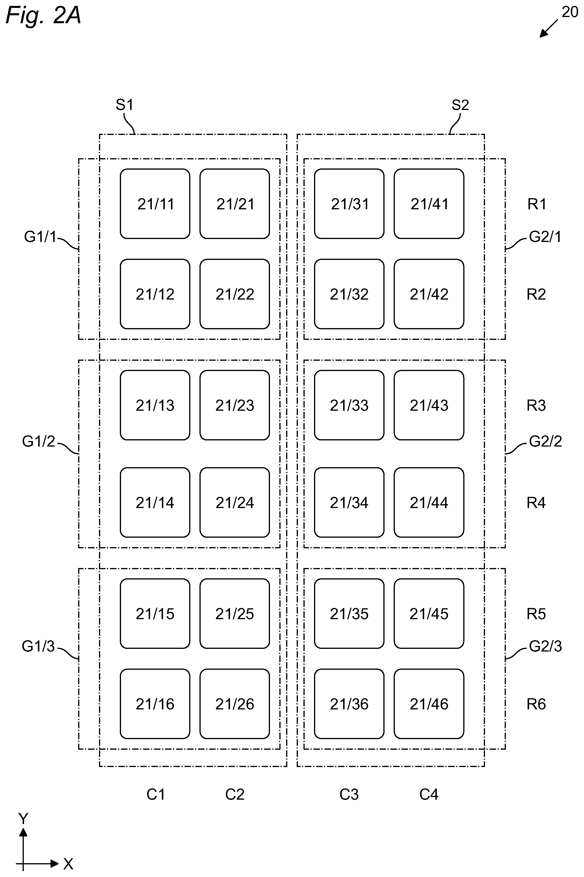 Patent US12403807 Figure 3 – Pneumatic bladder arrangement for a seat and method for manufacturing the same