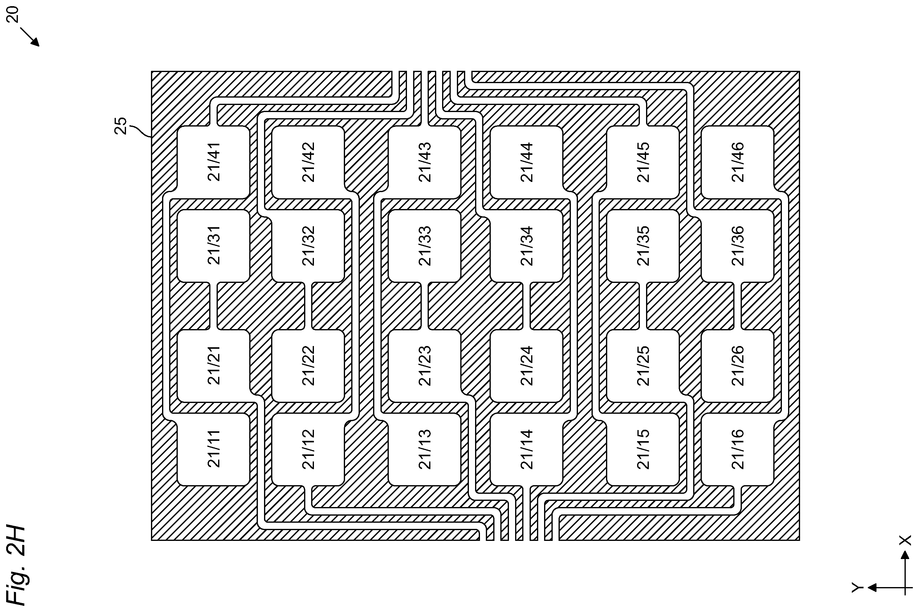 Patent US12403807 Figure 9 – Pneumatic bladder arrangement for a seat and method for manufacturing the same