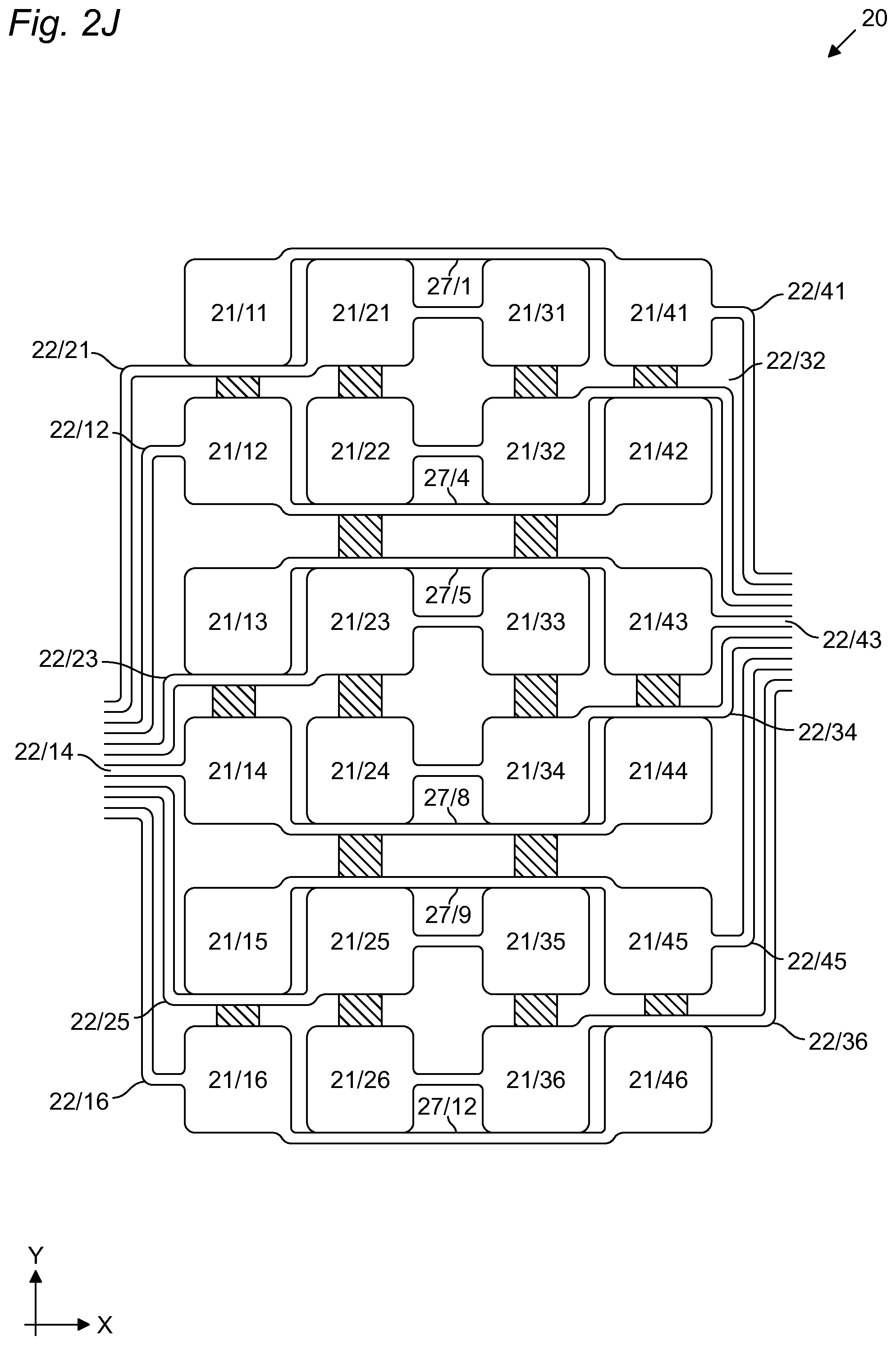 Patent US12403807 Figure 11 – Pneumatic bladder arrangement for a seat and method for manufacturing the same