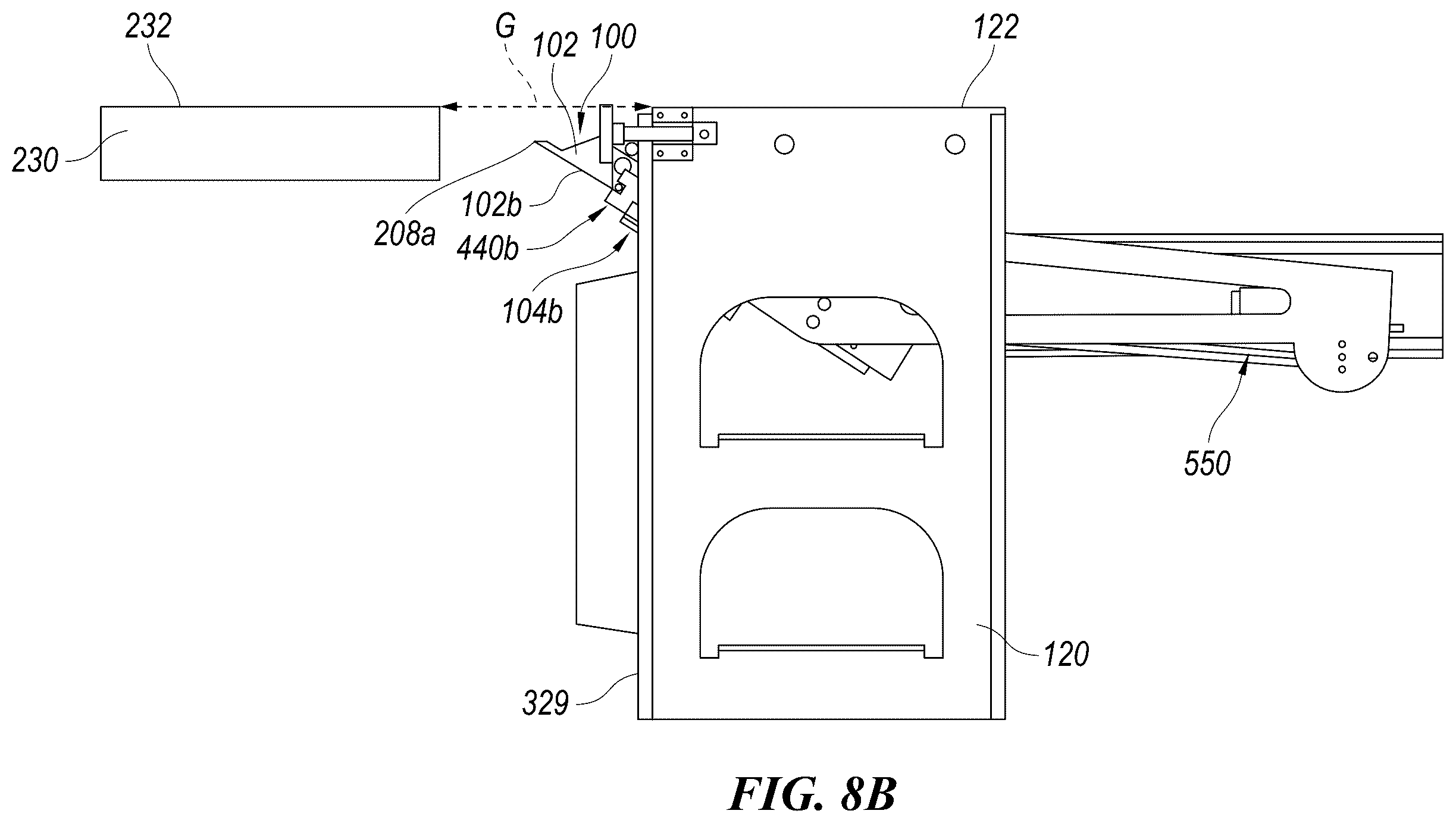Patent US12403809 Figure 14 – Transfer ramp systems for loading, unloading, or transferring cargo between one or more commercial vehicles and associated systems, devices, and methods