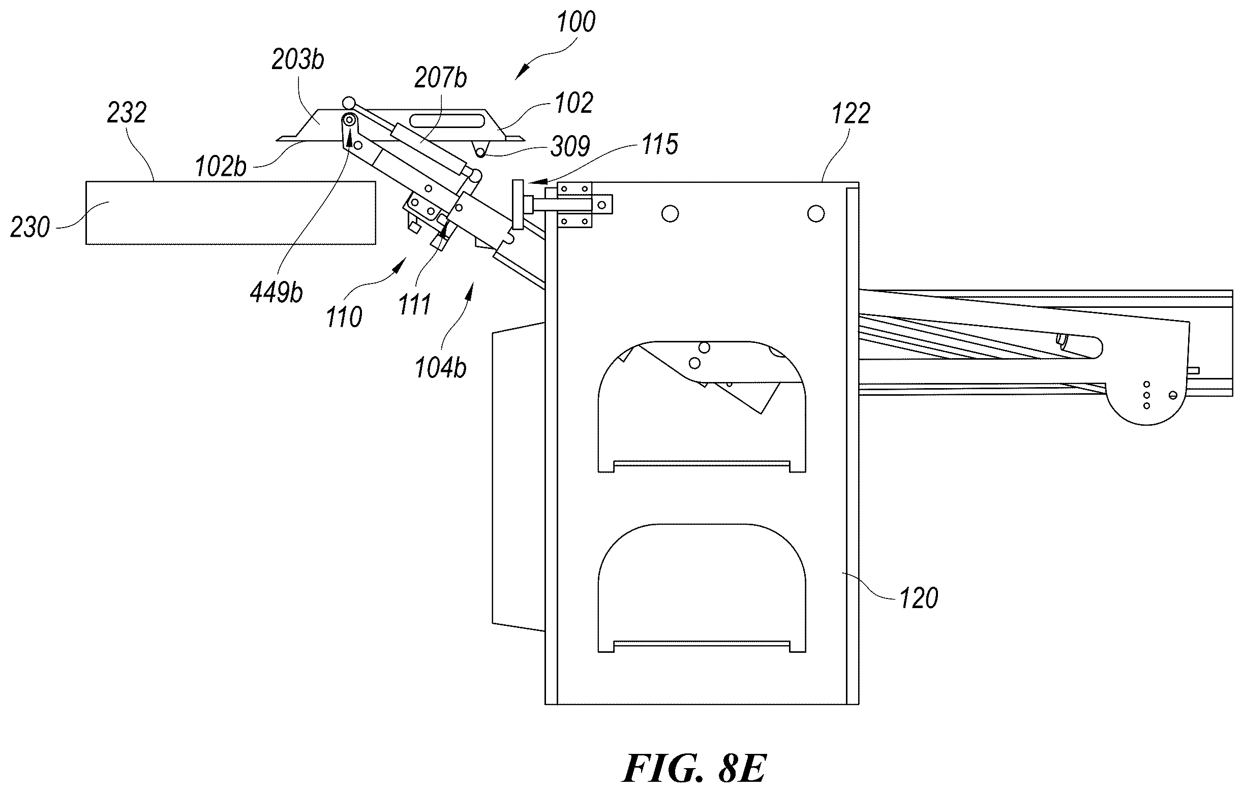 Patent US12403809 Figure 17 – Transfer ramp systems for loading, unloading, or transferring cargo between one or more commercial vehicles and associated systems, devices, and methods