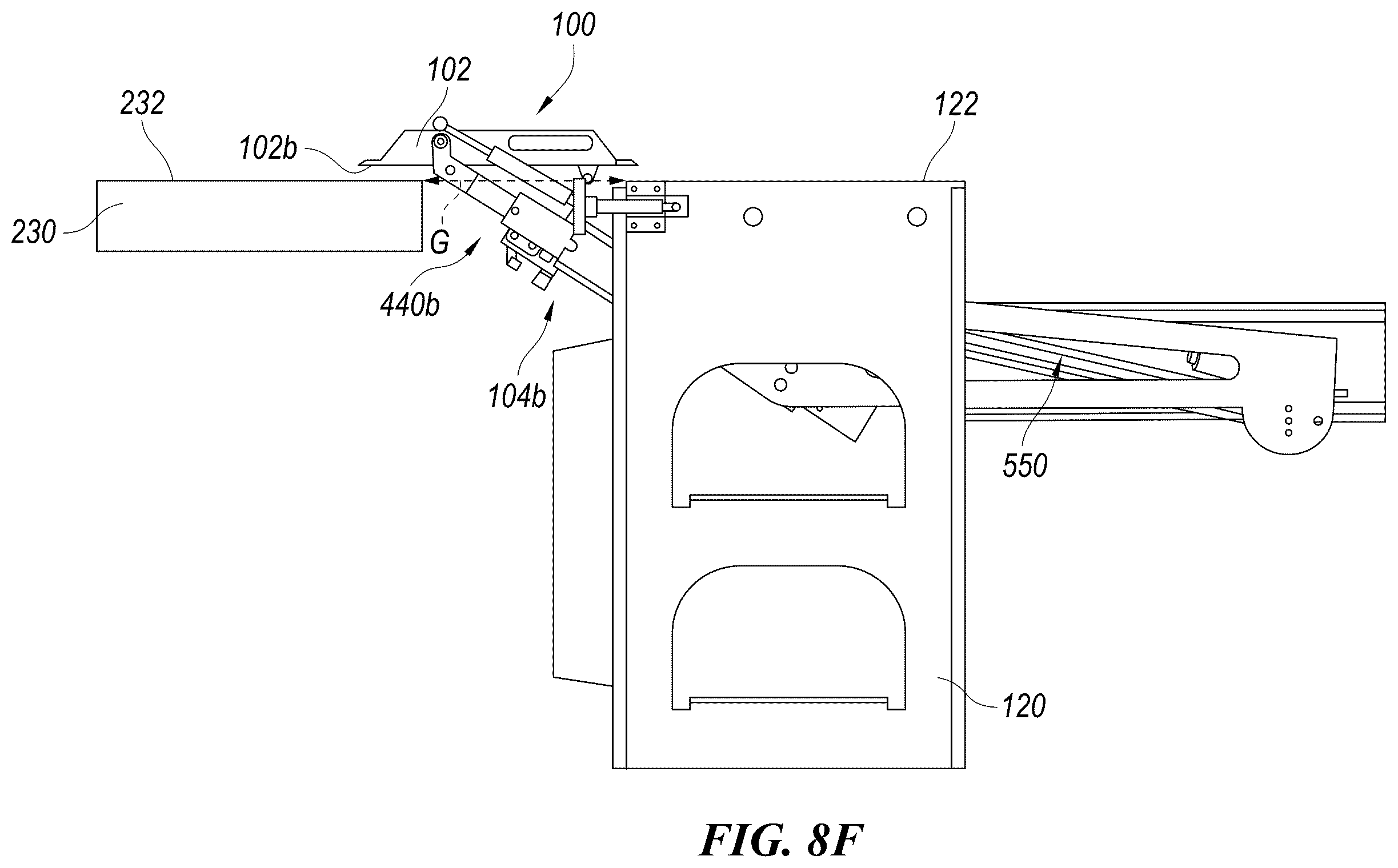 Patent US12403809 Figure 18 – Transfer ramp systems for loading, unloading, or transferring cargo between one or more commercial vehicles and associated systems, devices, and methods