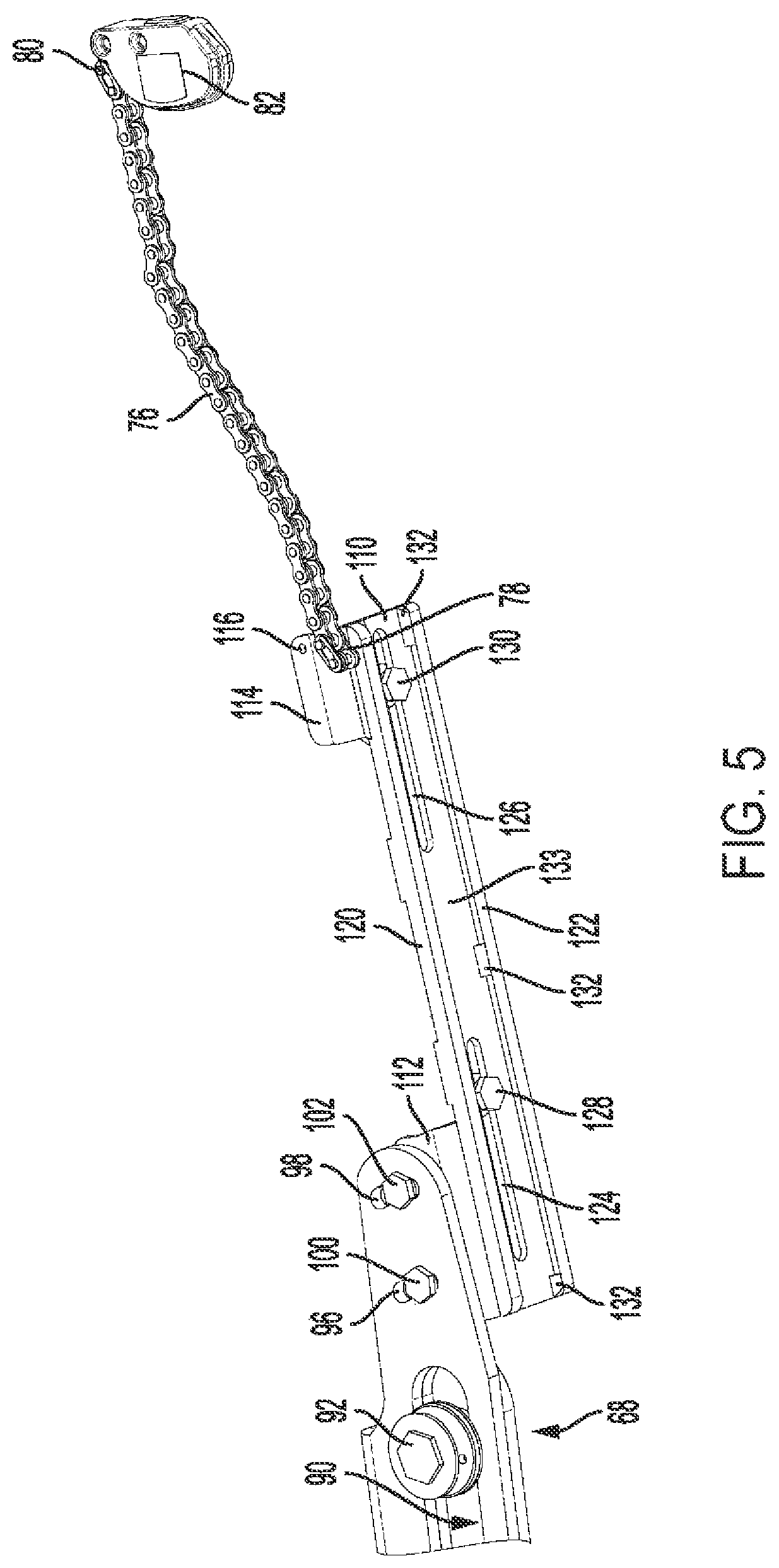 Patent US12403810 Figure 5 – Ramp assembly for a passenger vehicle