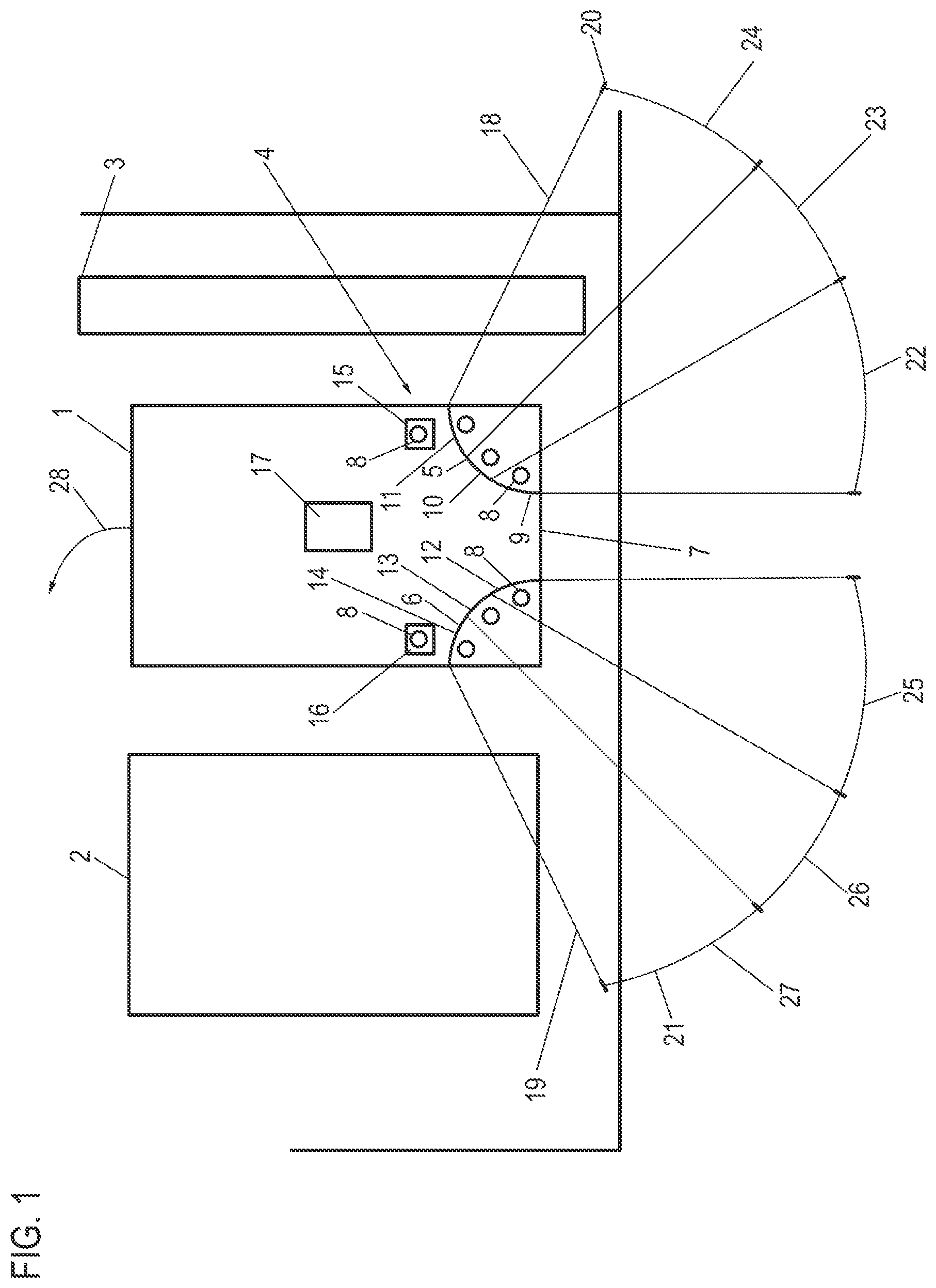 Patent US12403816 — Method for operating a motor vehicle, and motor vehicle — Figure 1