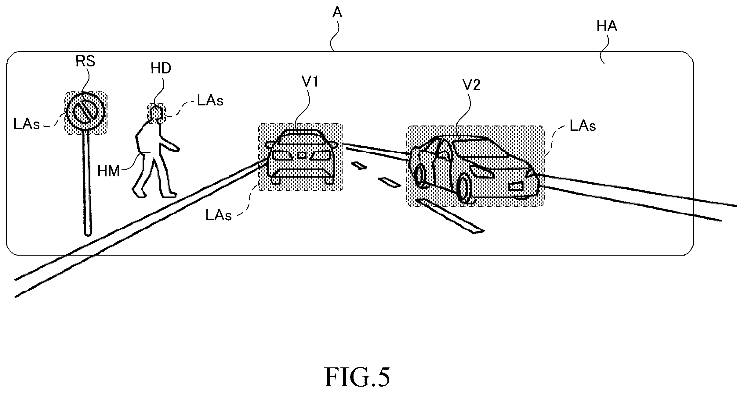 Patent US12403817 Figure 5 – Control apparatus, control method, and program for controlling vehicle headlamps