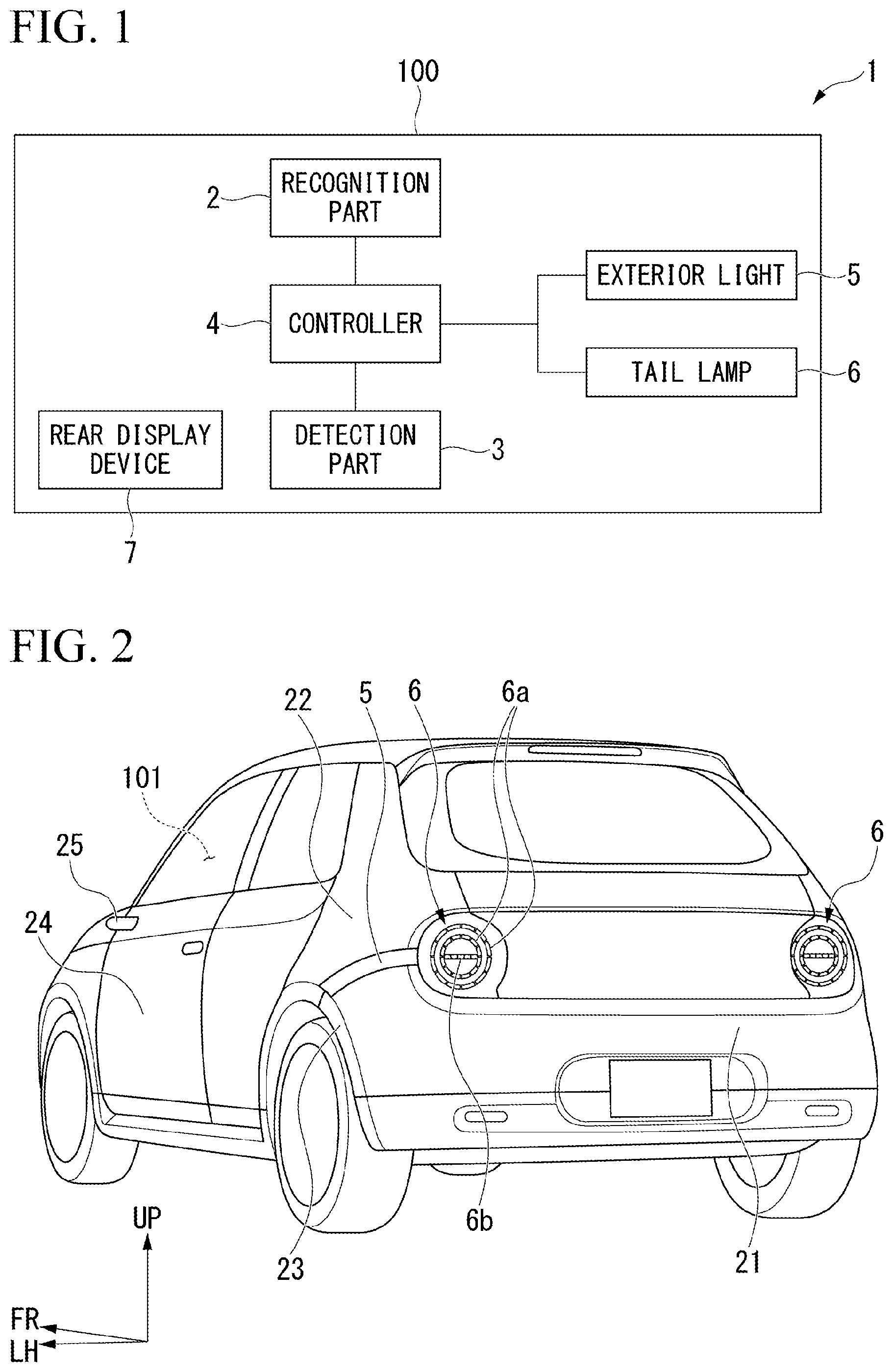 Patent US12403818 Figure 1 – Illumination device for vehicle
