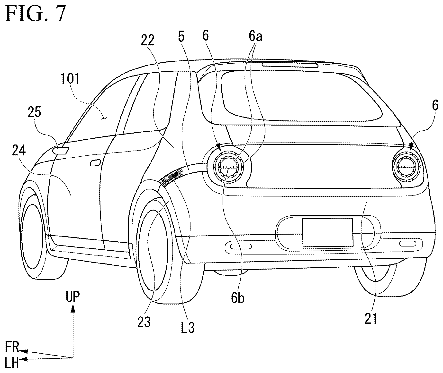 Patent US12403818 Figure 5 – Illumination device for vehicle
