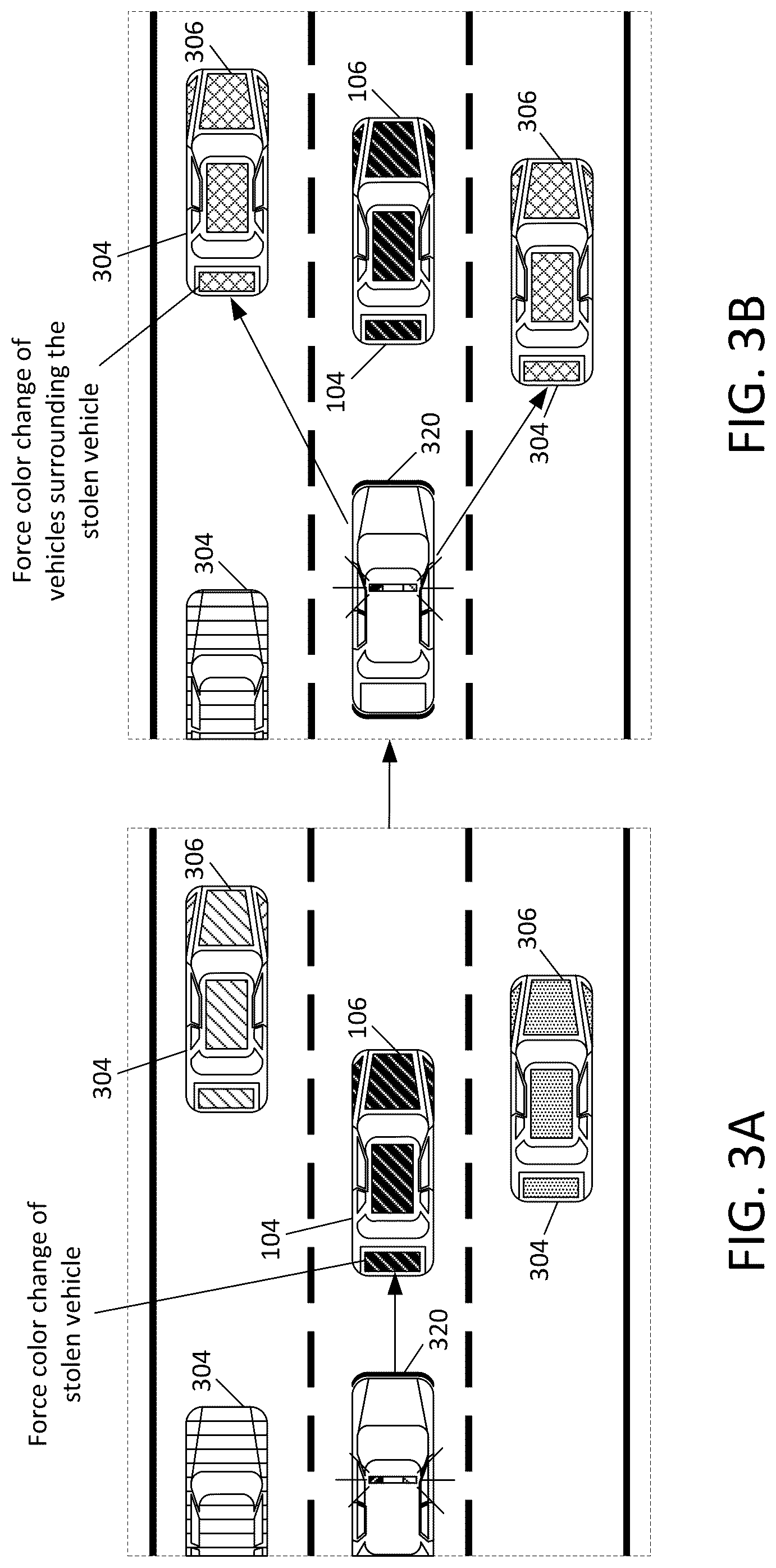 Patent US12403819 Figure 3 – System and methods to modify active car paint