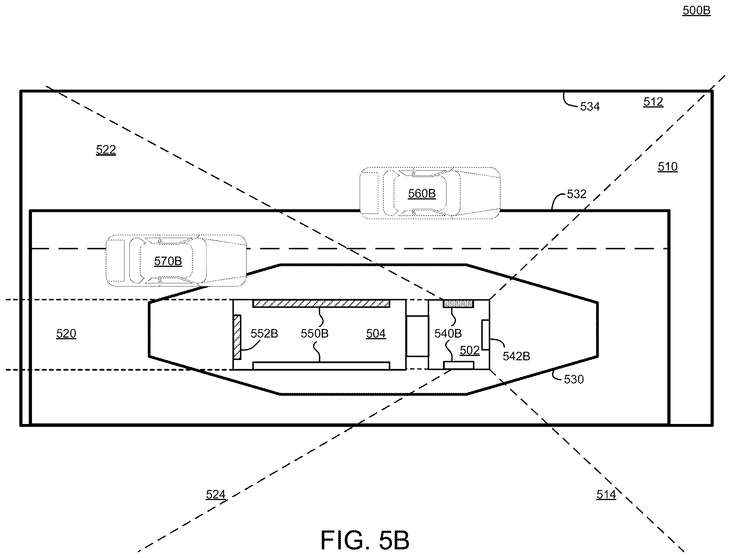 Patent US12403820 Figure 6 – Vehicle proximity notification