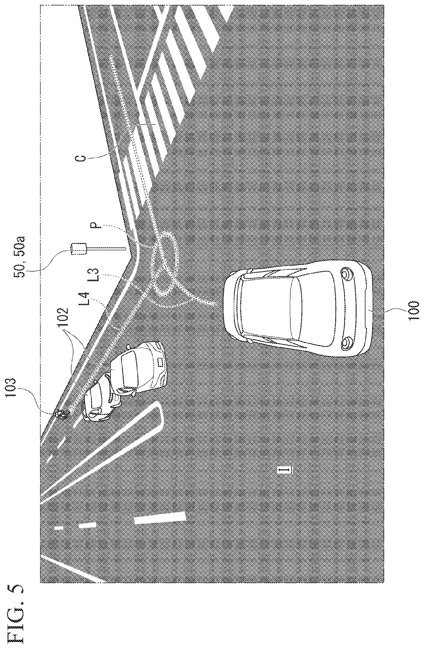 Patent US12403821 Figure 5 – Illumination device for vehicle and illumination device