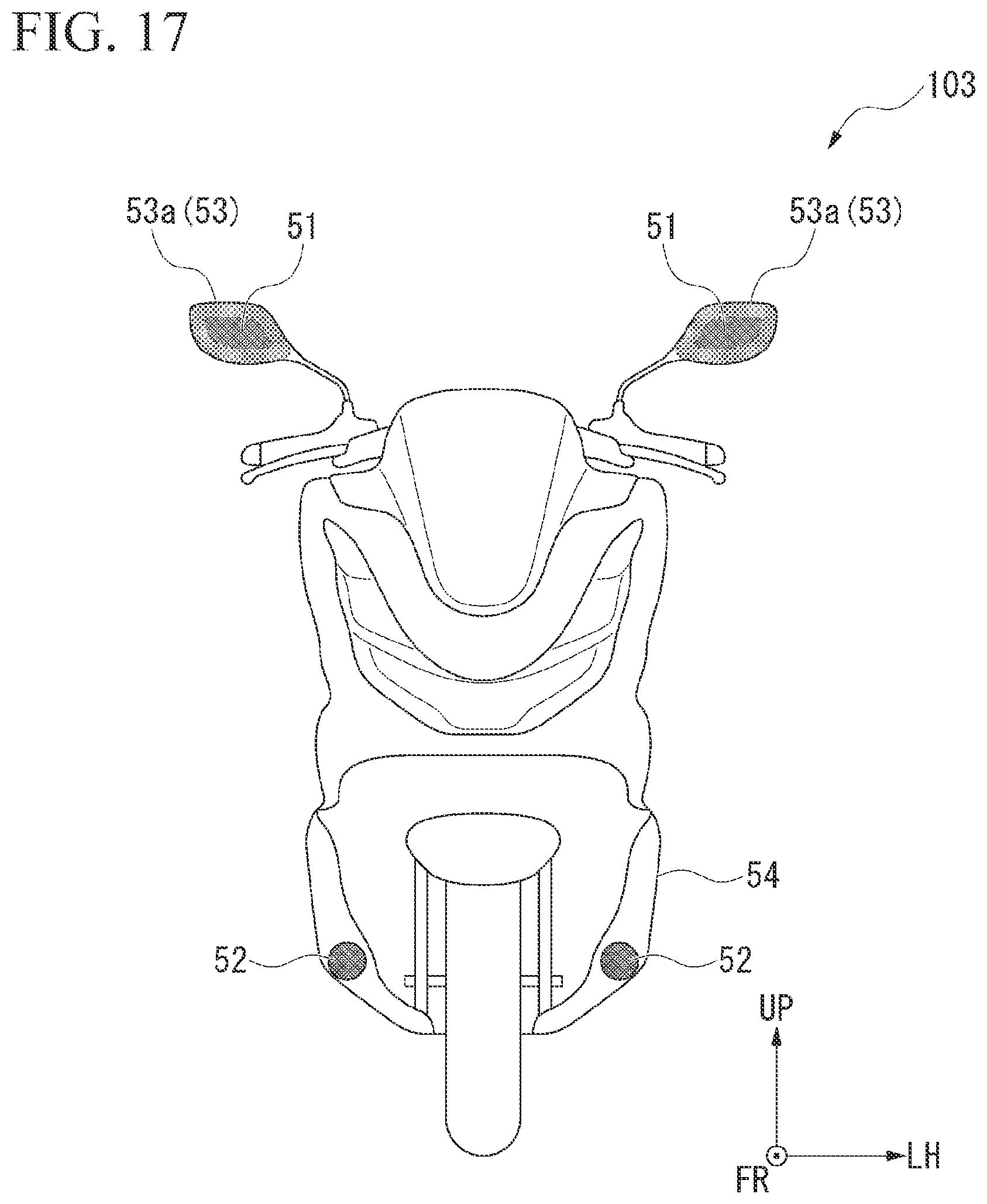 Patent US12403821 Figure 17 – Illumination device for vehicle and illumination device