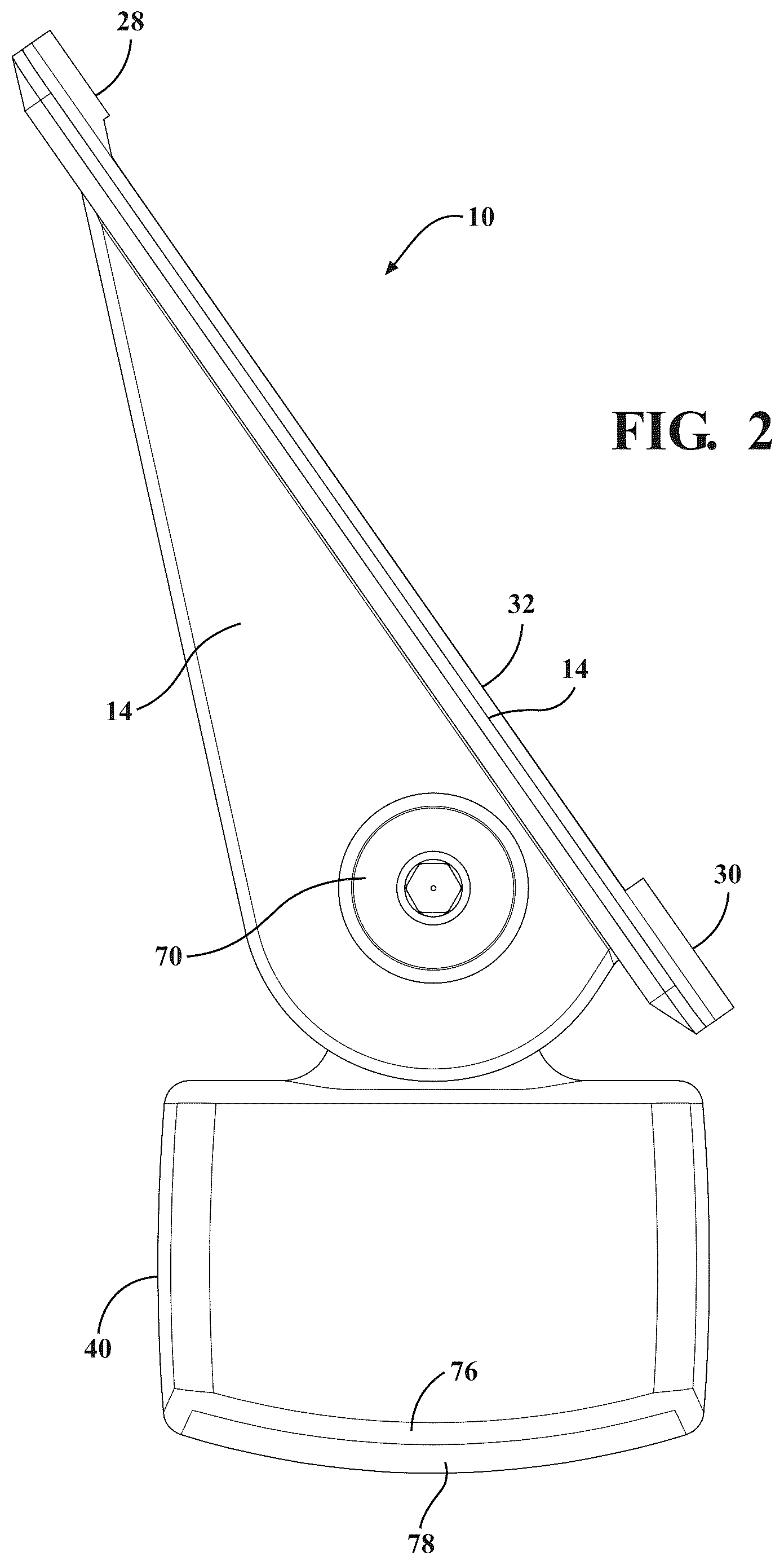 Patent US12403822 Figure 2 – Vehicle alert system