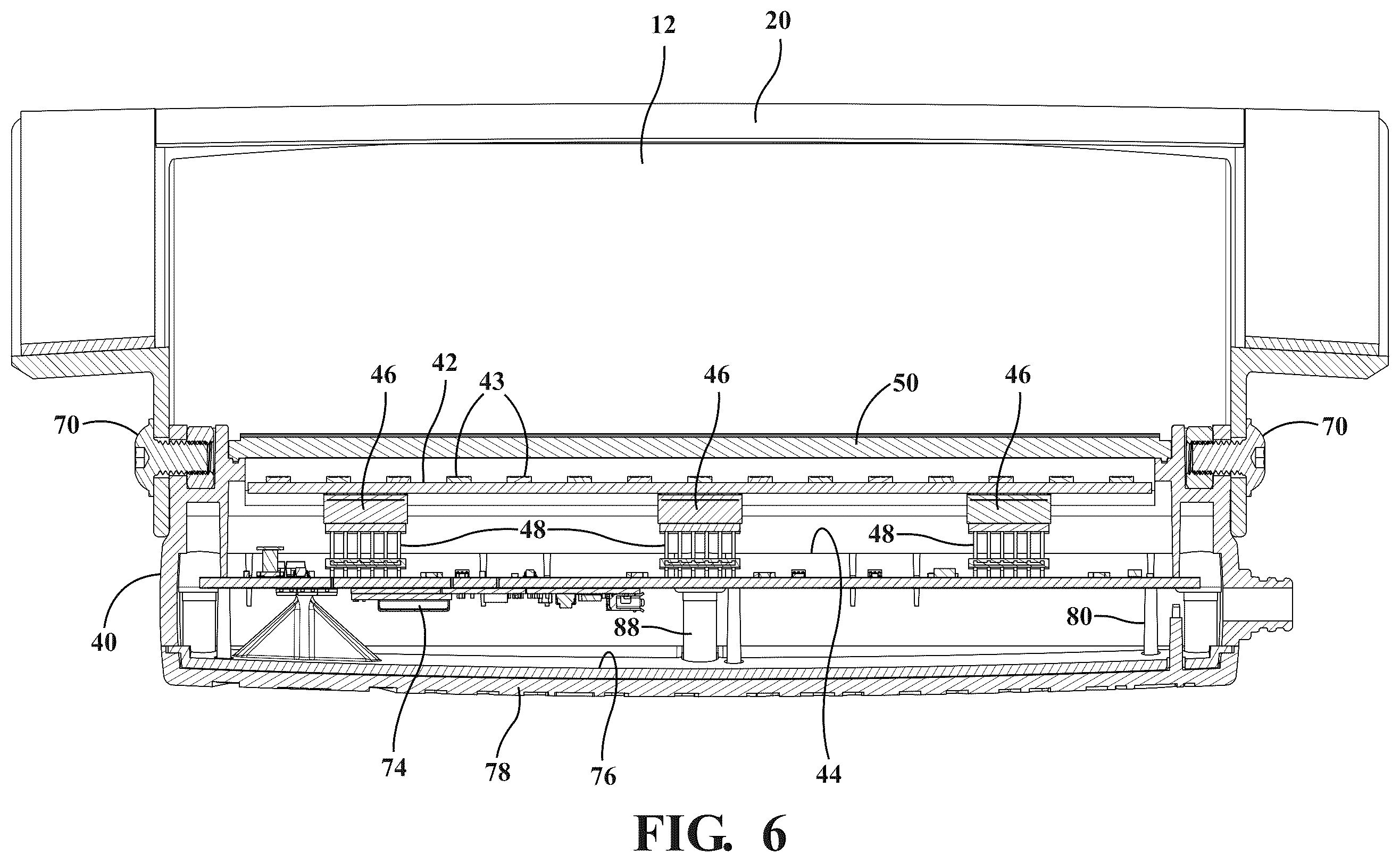 Patent US12403822 Figure 6 – Vehicle alert system