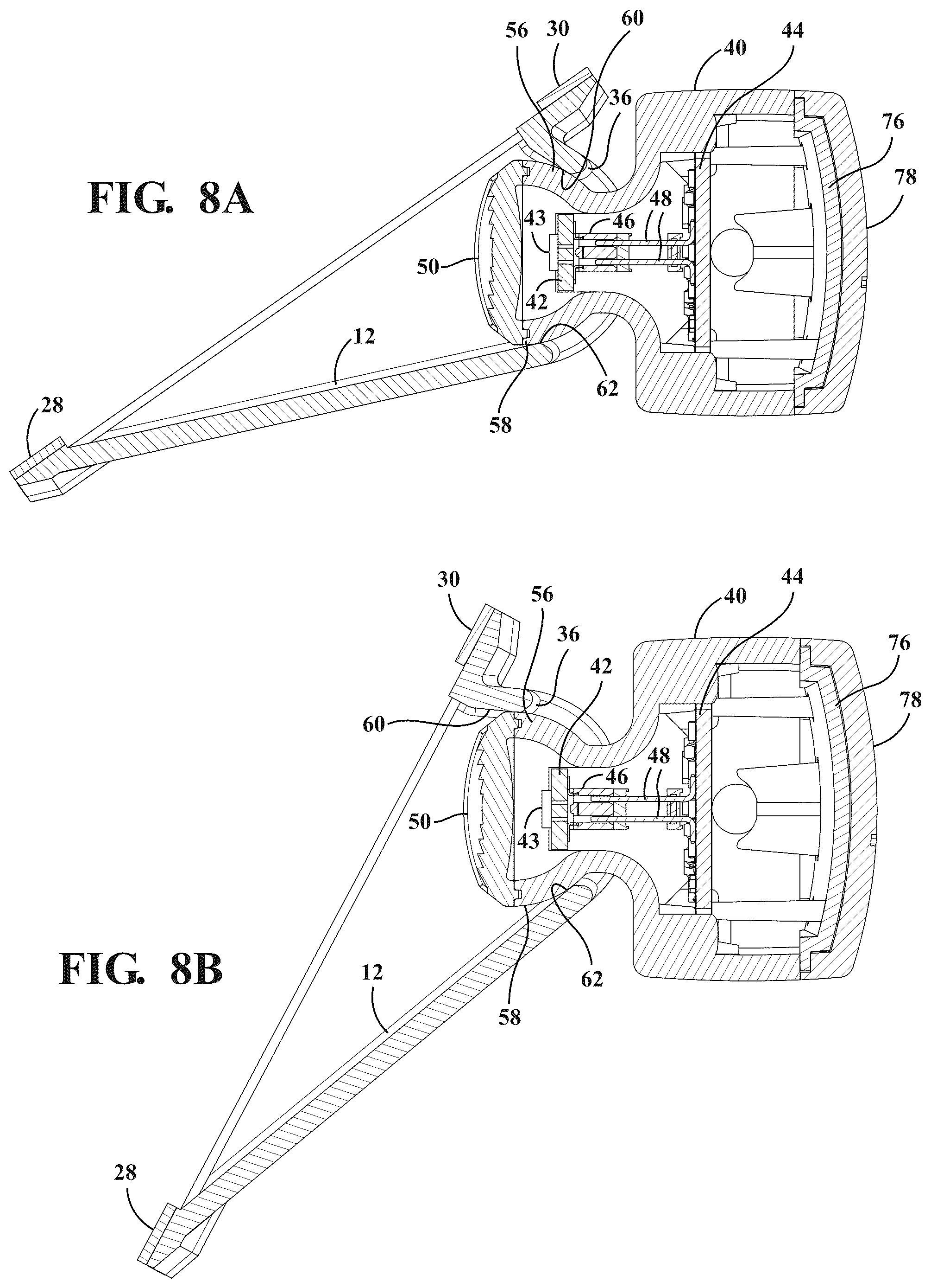 Patent US12403822 Figure 8 – Vehicle alert system