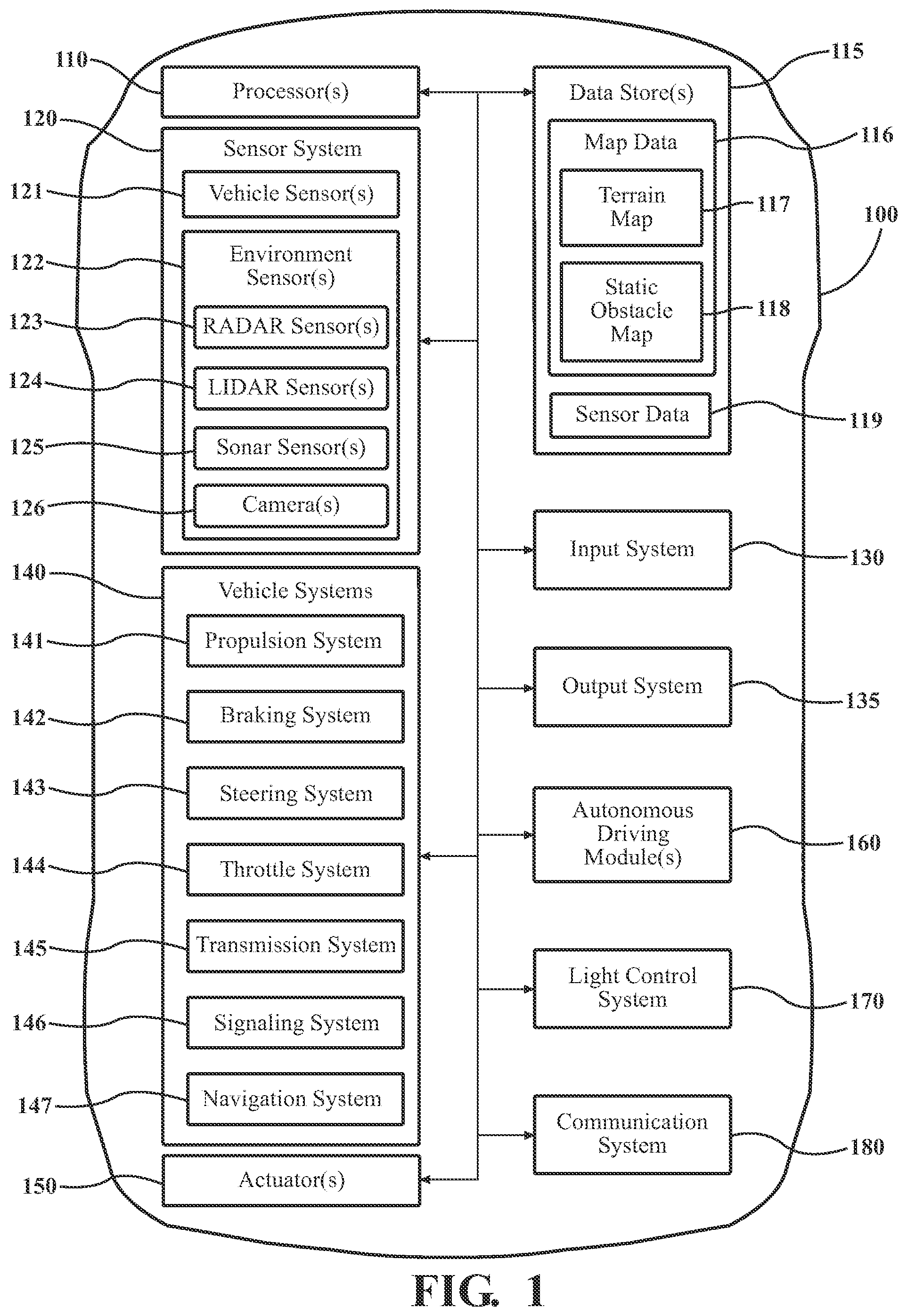 Patent US12403823 — Systems and methods for indicating a vehicle virtual connection — Figure 1