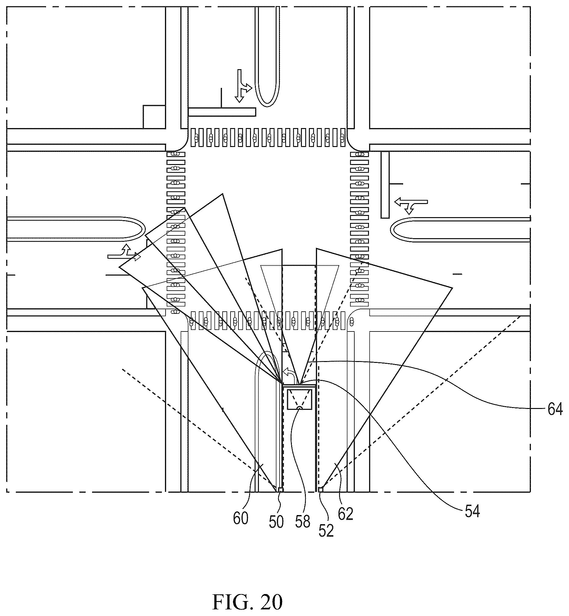 Patent US12403825 Figure 19 – Advanced pedestrian and/or driver alert and/or collision avoidance system