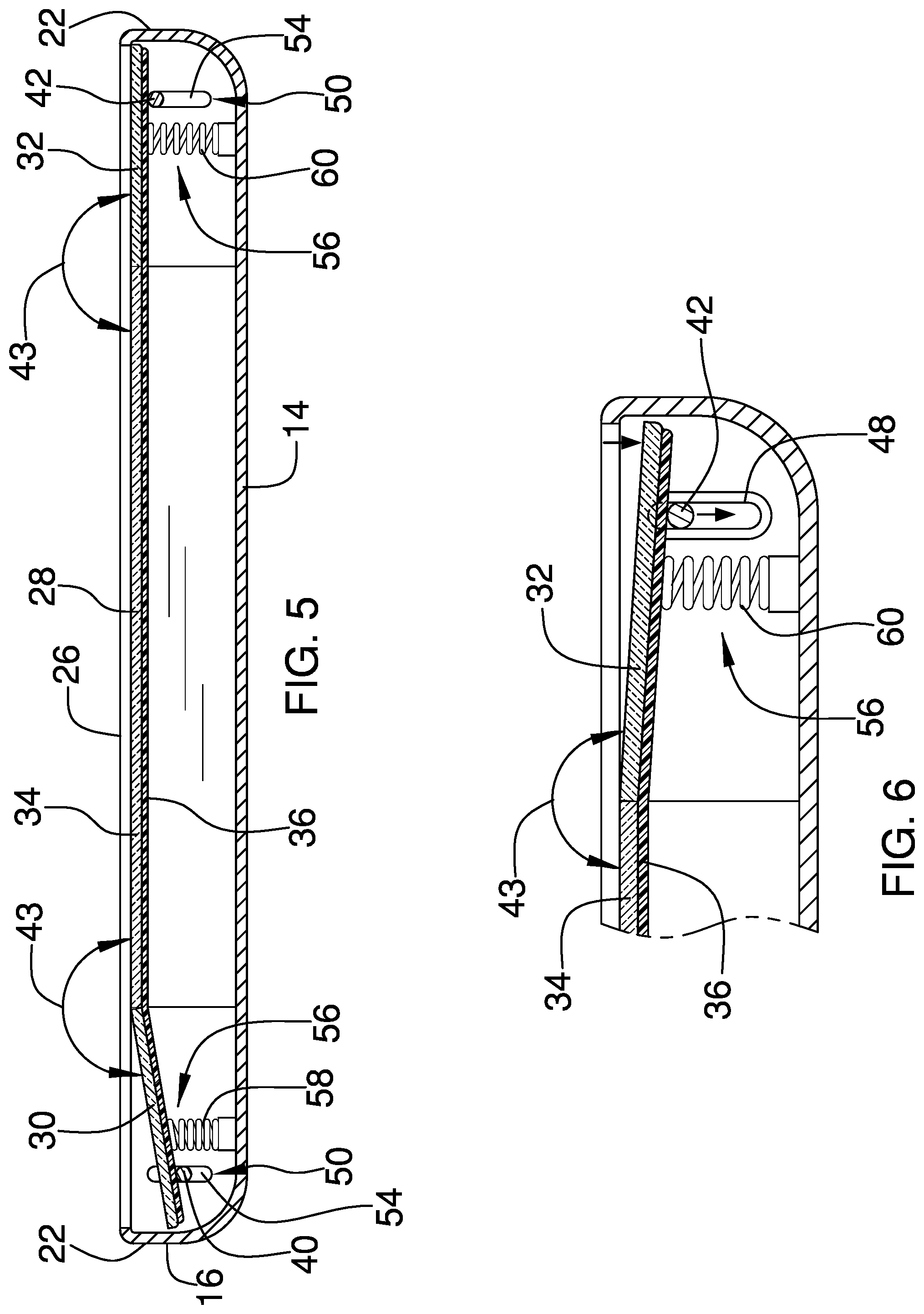 Patent US12403828 Figure 4 – Adjustable vehicular rearview mirror device