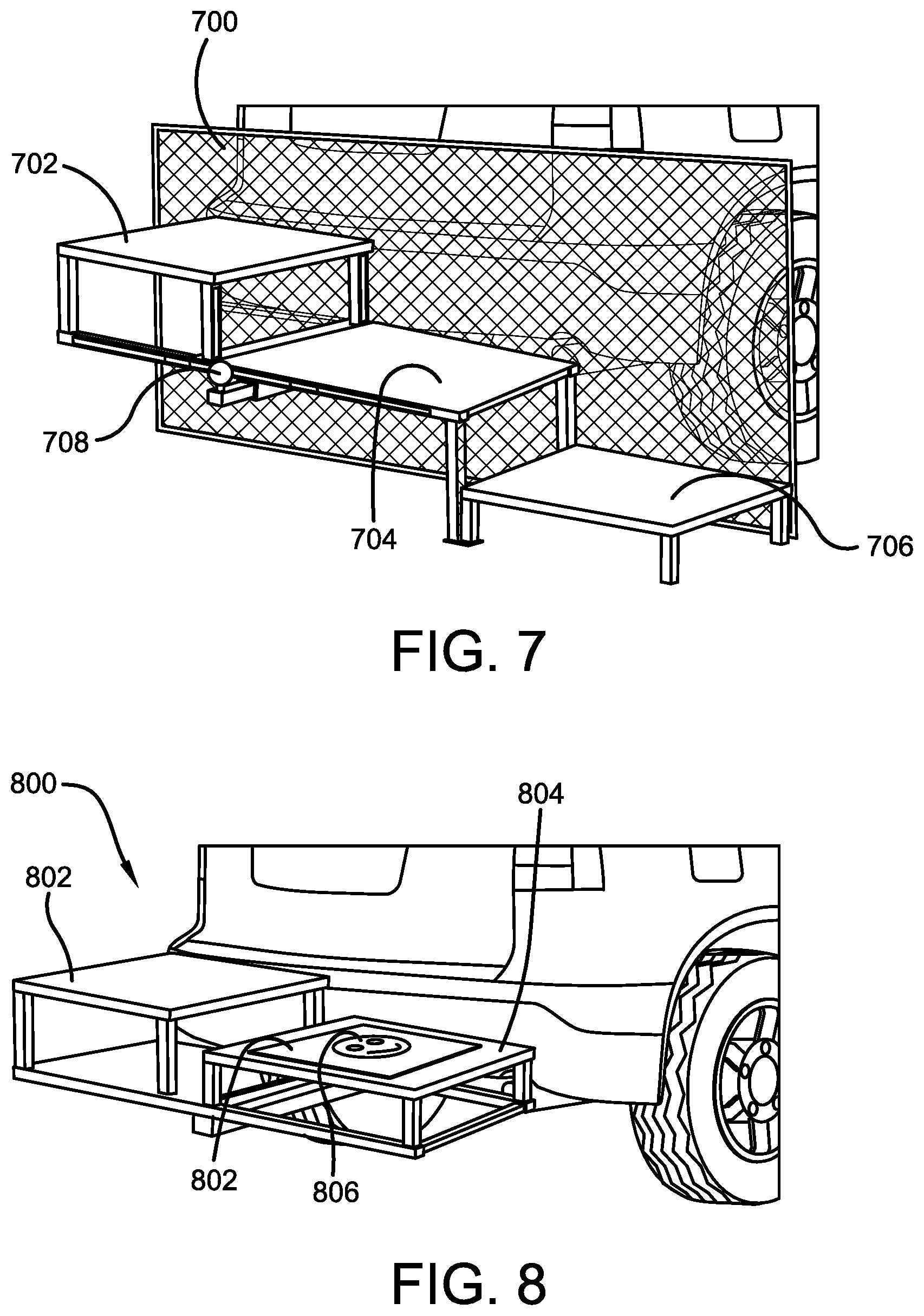 Patent US12403835 Figure 6 – Vehicle accessibility ramp